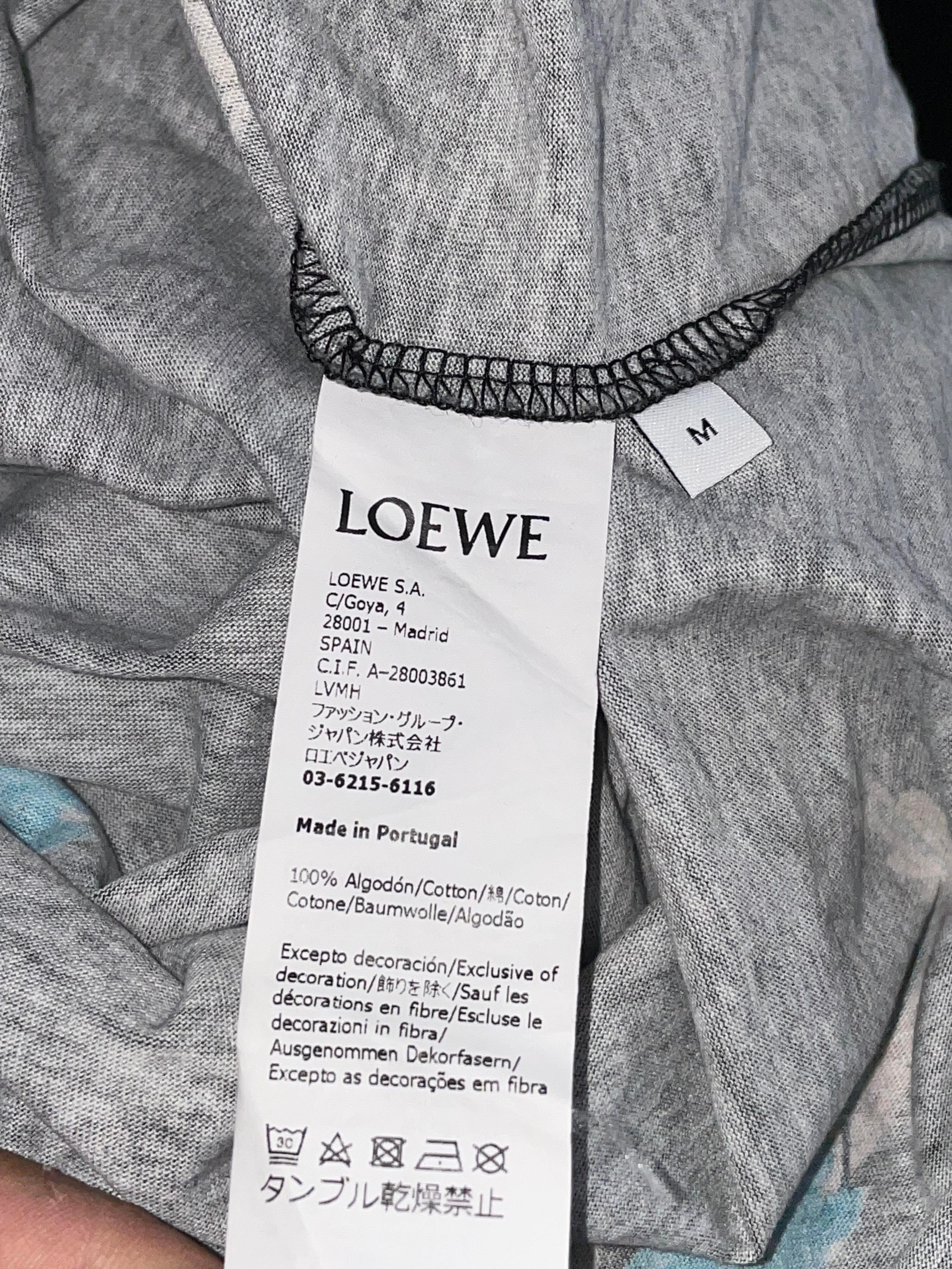 Loewe Bird Black Tee