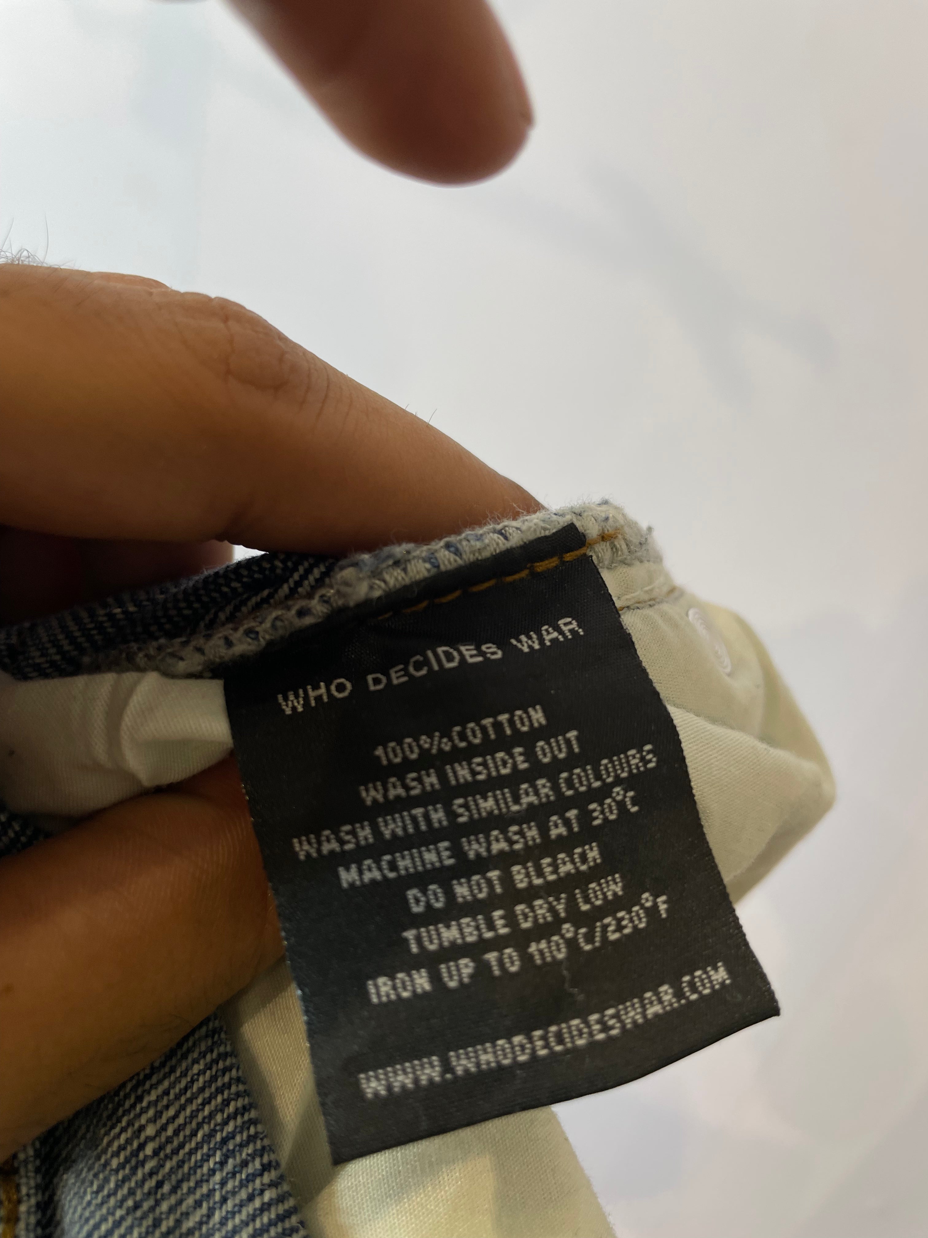 WDW Rhinestone Cemetery Blue Jeans