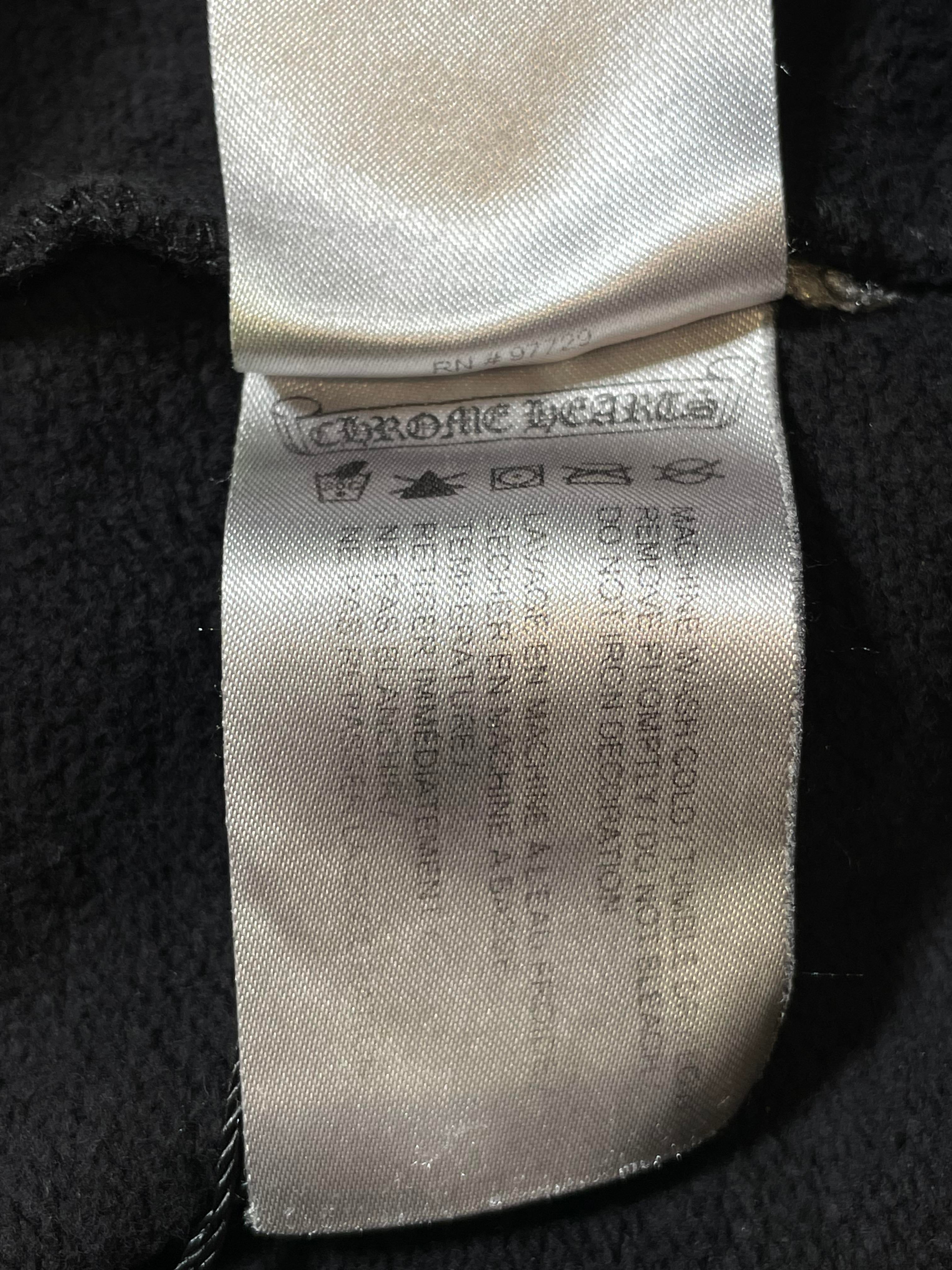 Chrome Hearts 'Horseshoe' Black & Blue Sweats