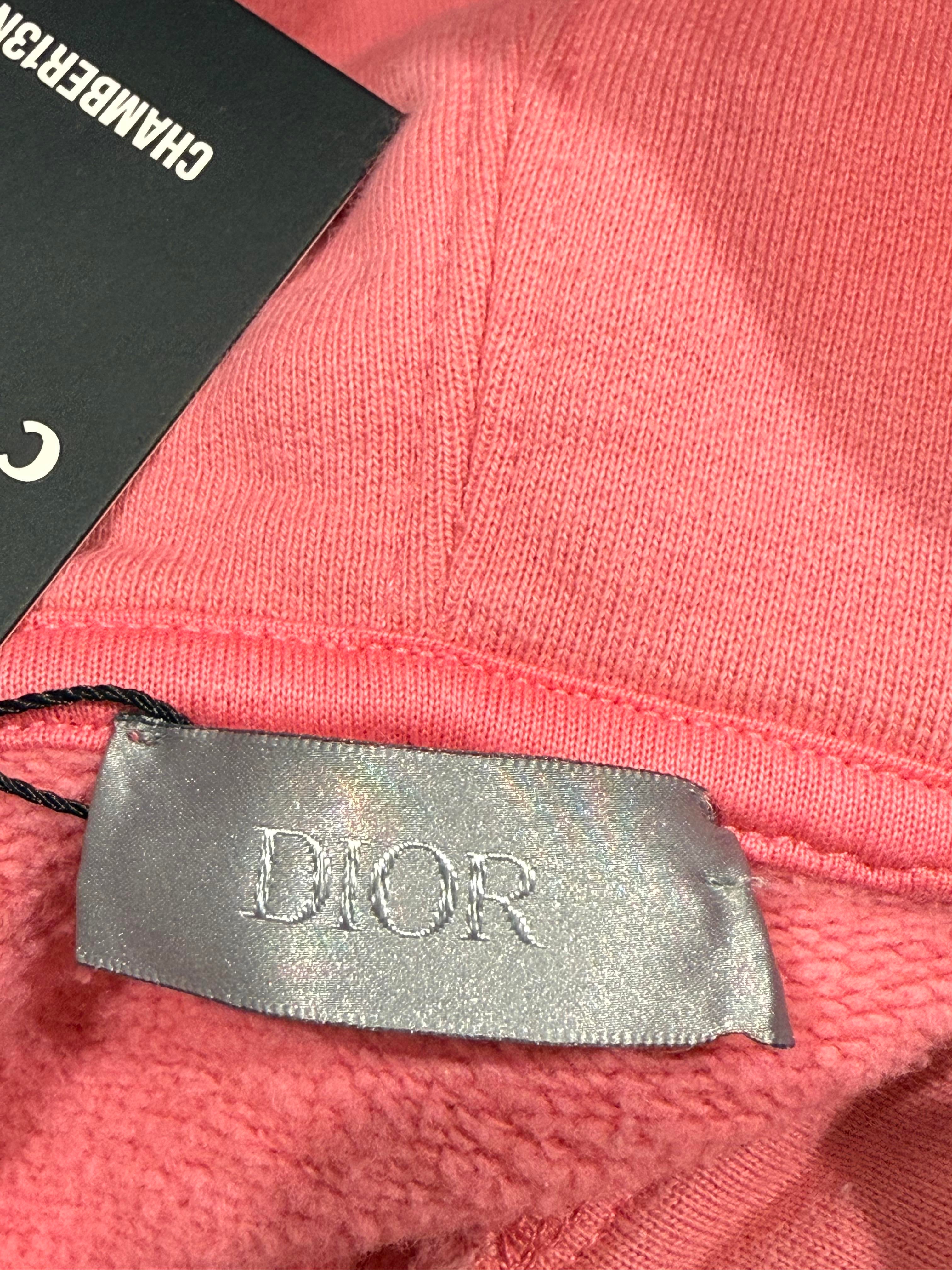 Dior CD Hoodie Pink