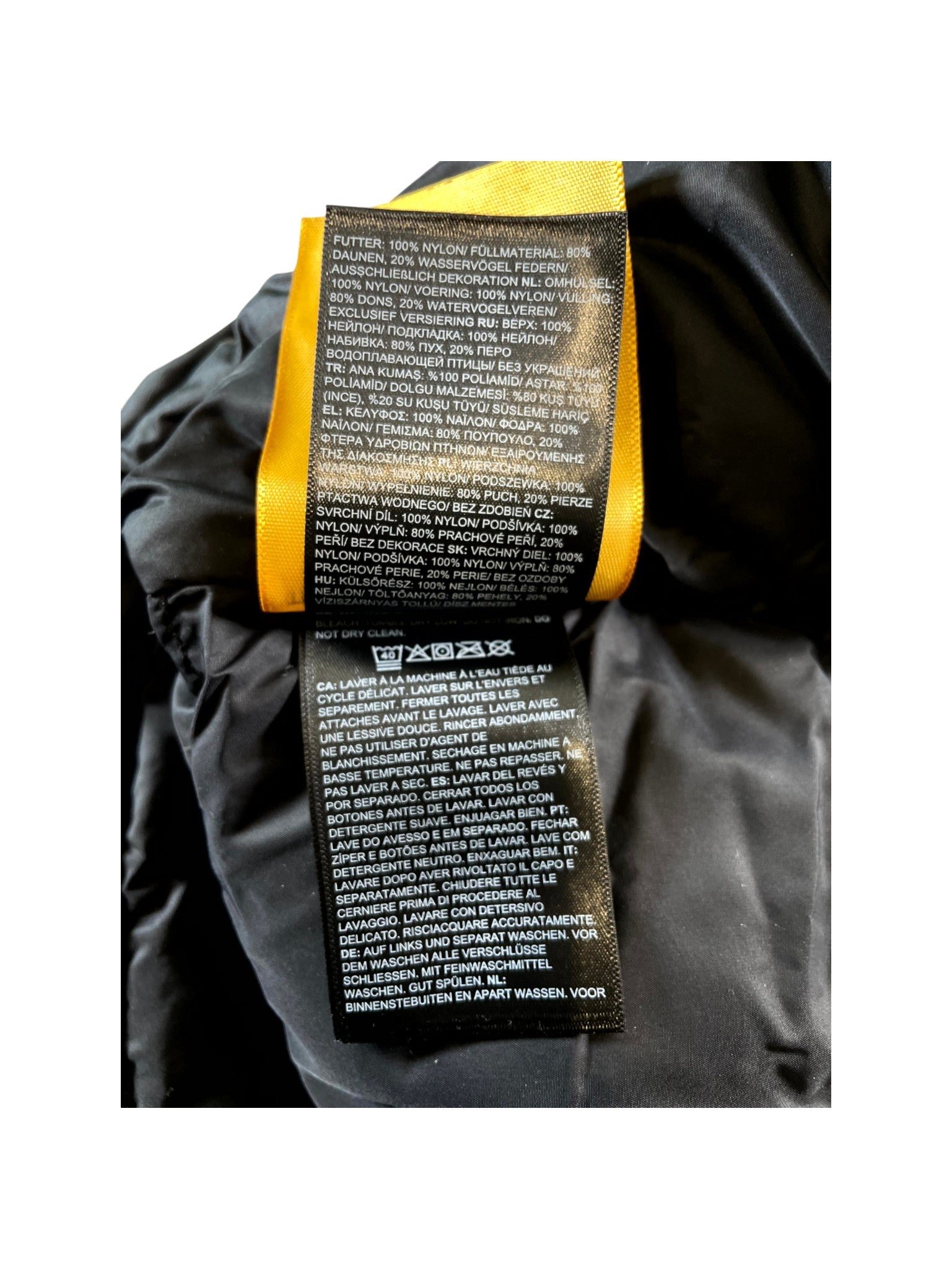 The North Face "Nuptuse" Black Vest