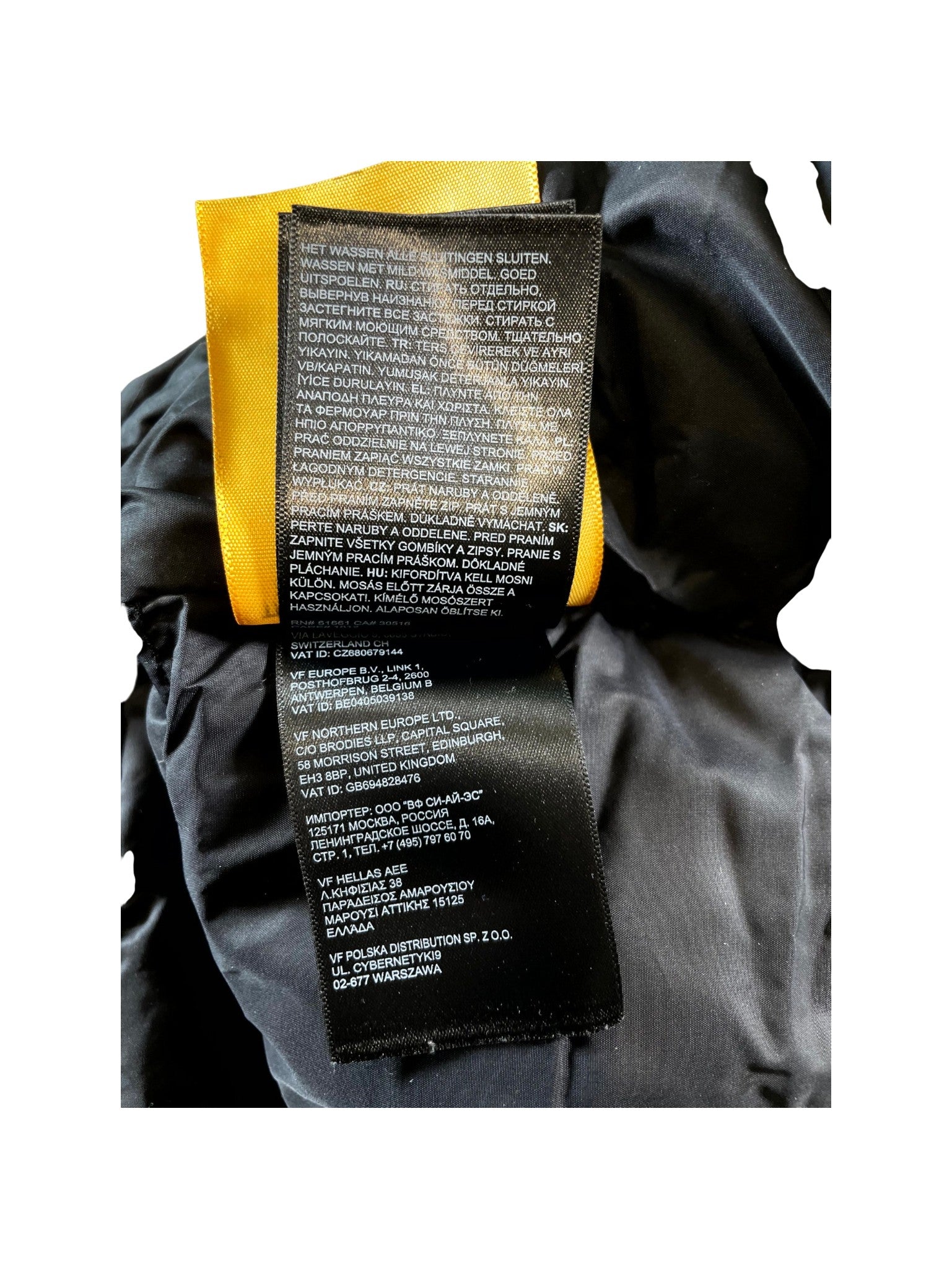 The North Face "Nuptuse" Black Vest