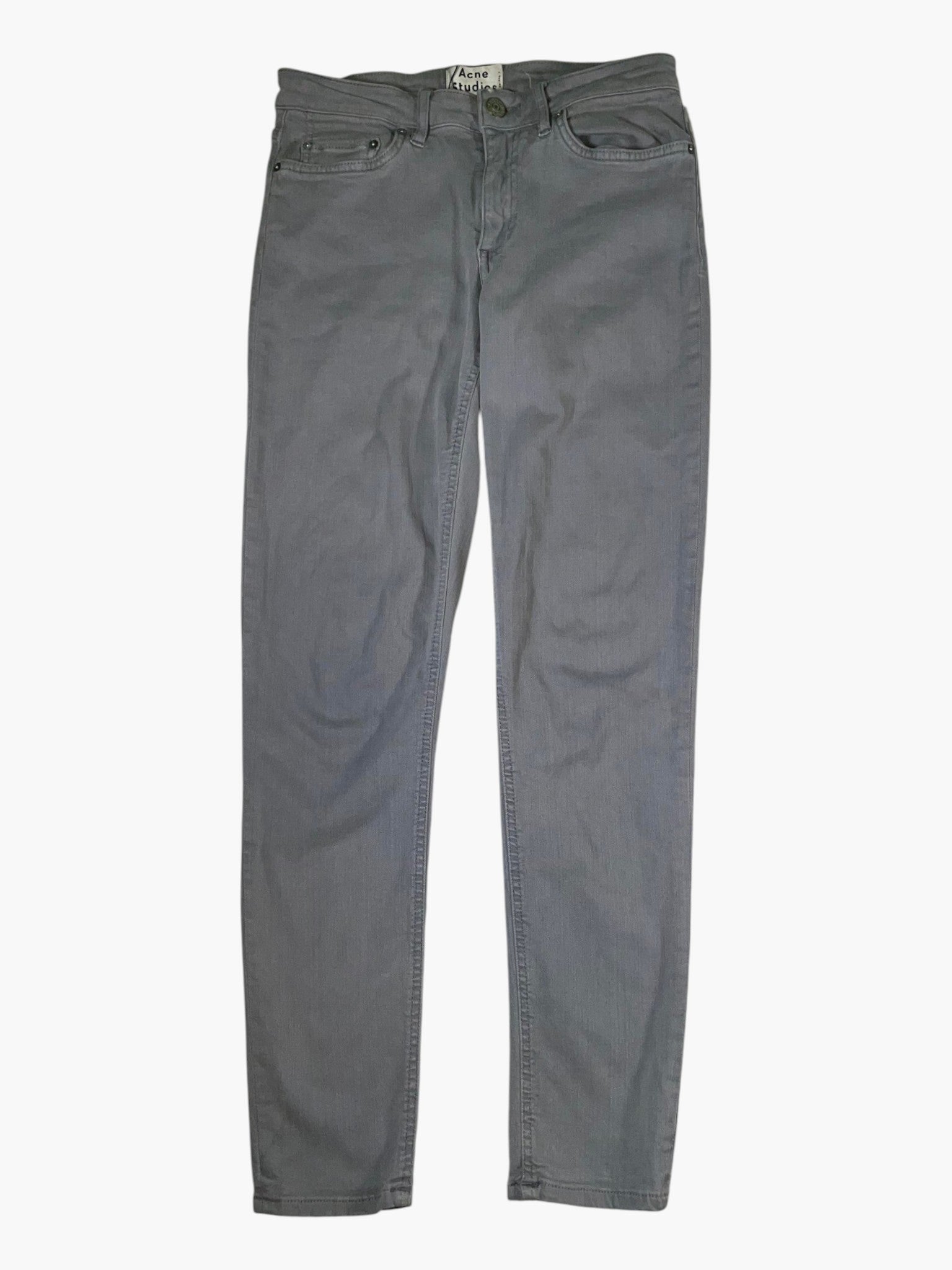 Acne Studios Plain Grey Wash Jeans