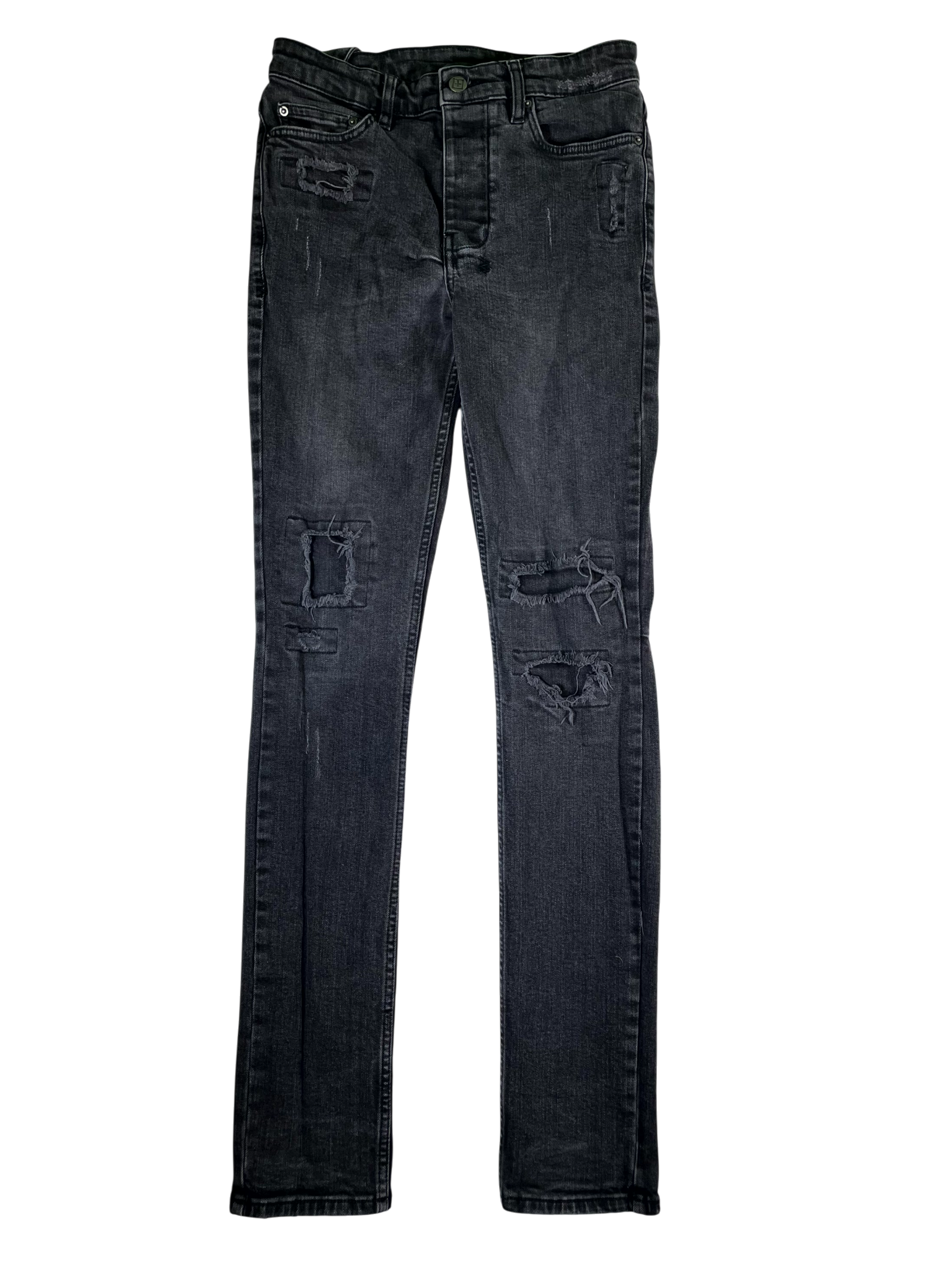 Ksubi Patchwork Black Wash Jeans