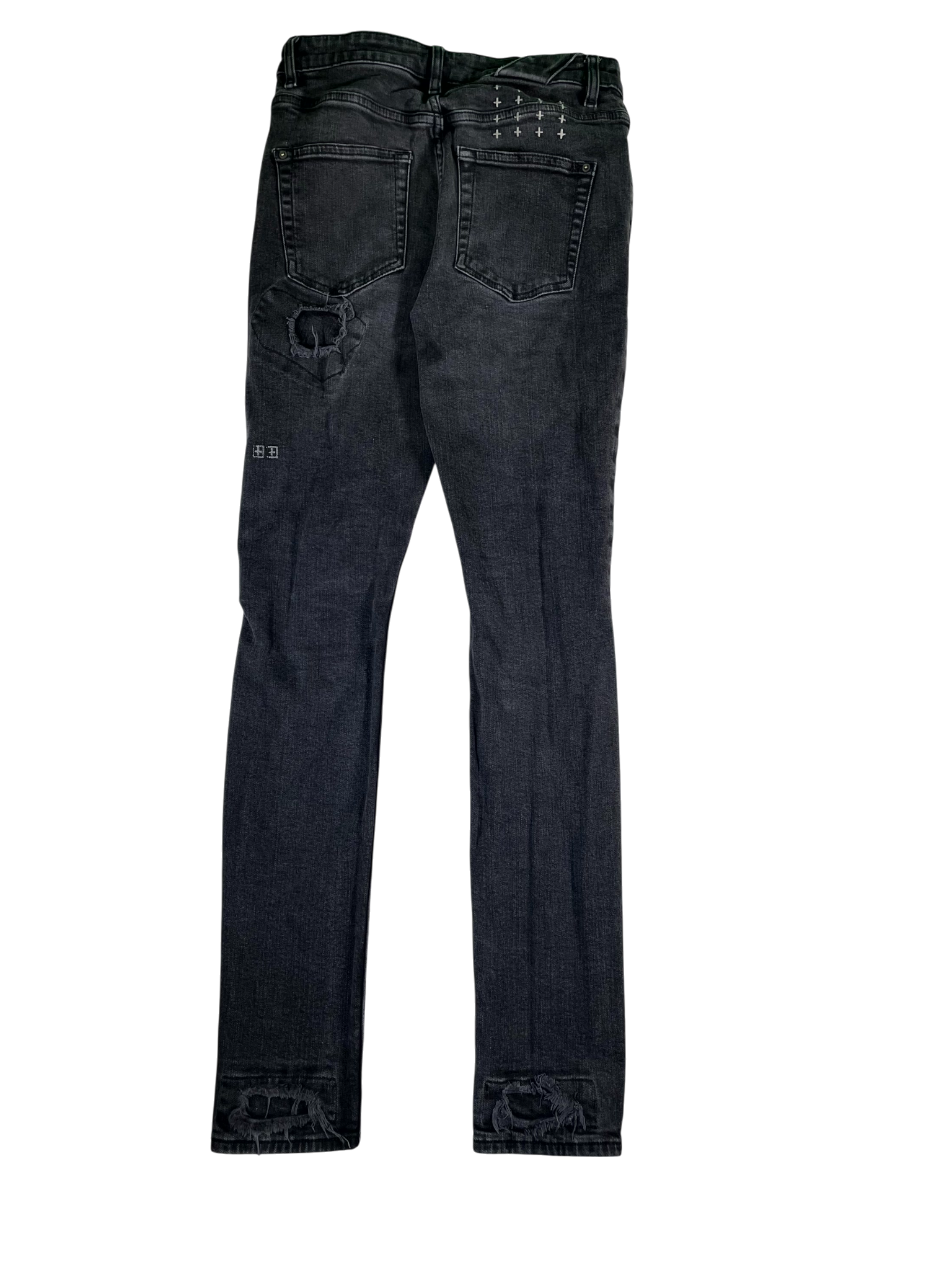 Ksubi Patchwork Black Wash Jeans