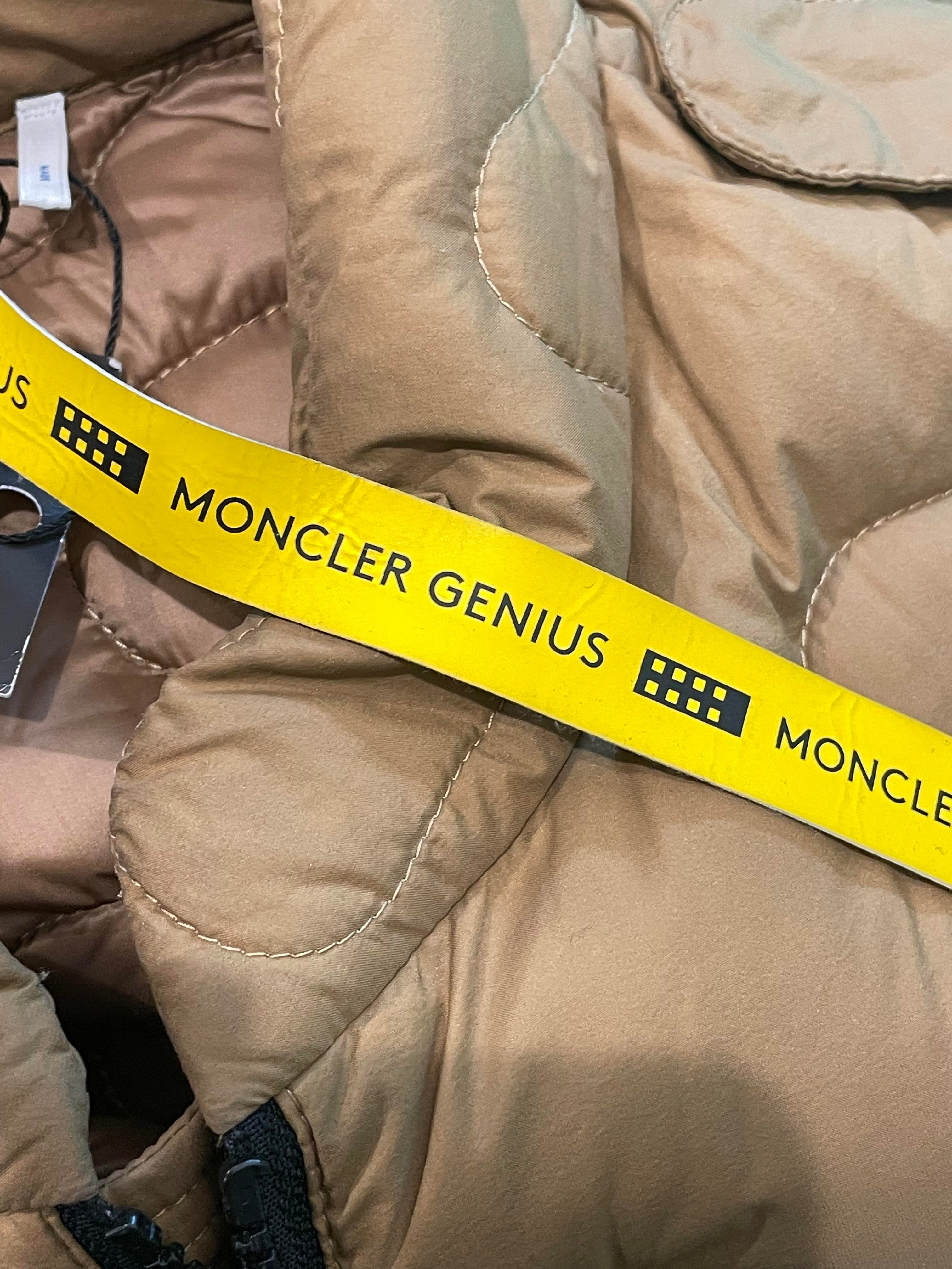 Moncler "Genius" Brown Puffer Vest