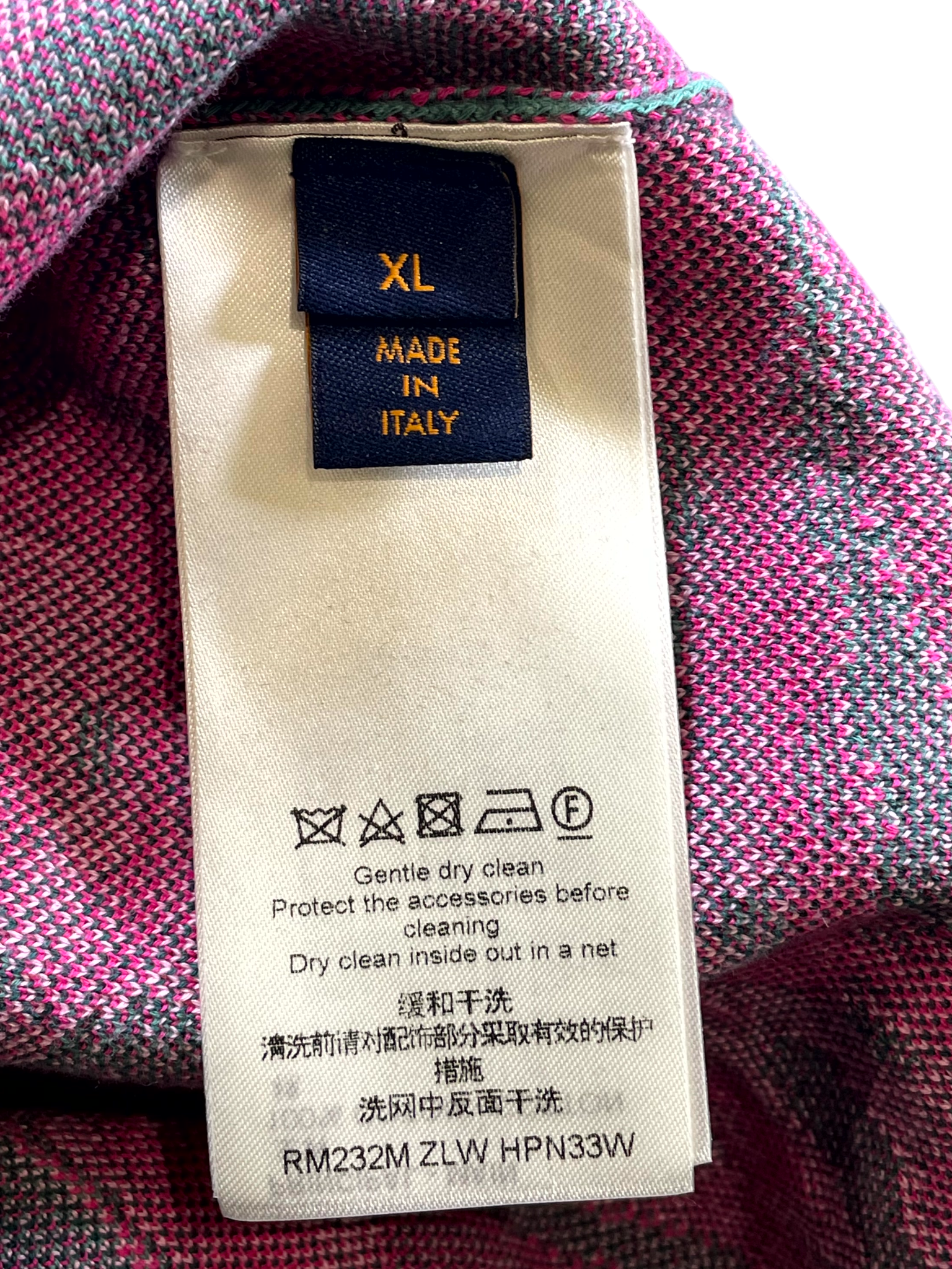 Louis Vuitton Tie Dye Green & Pink Hoodie