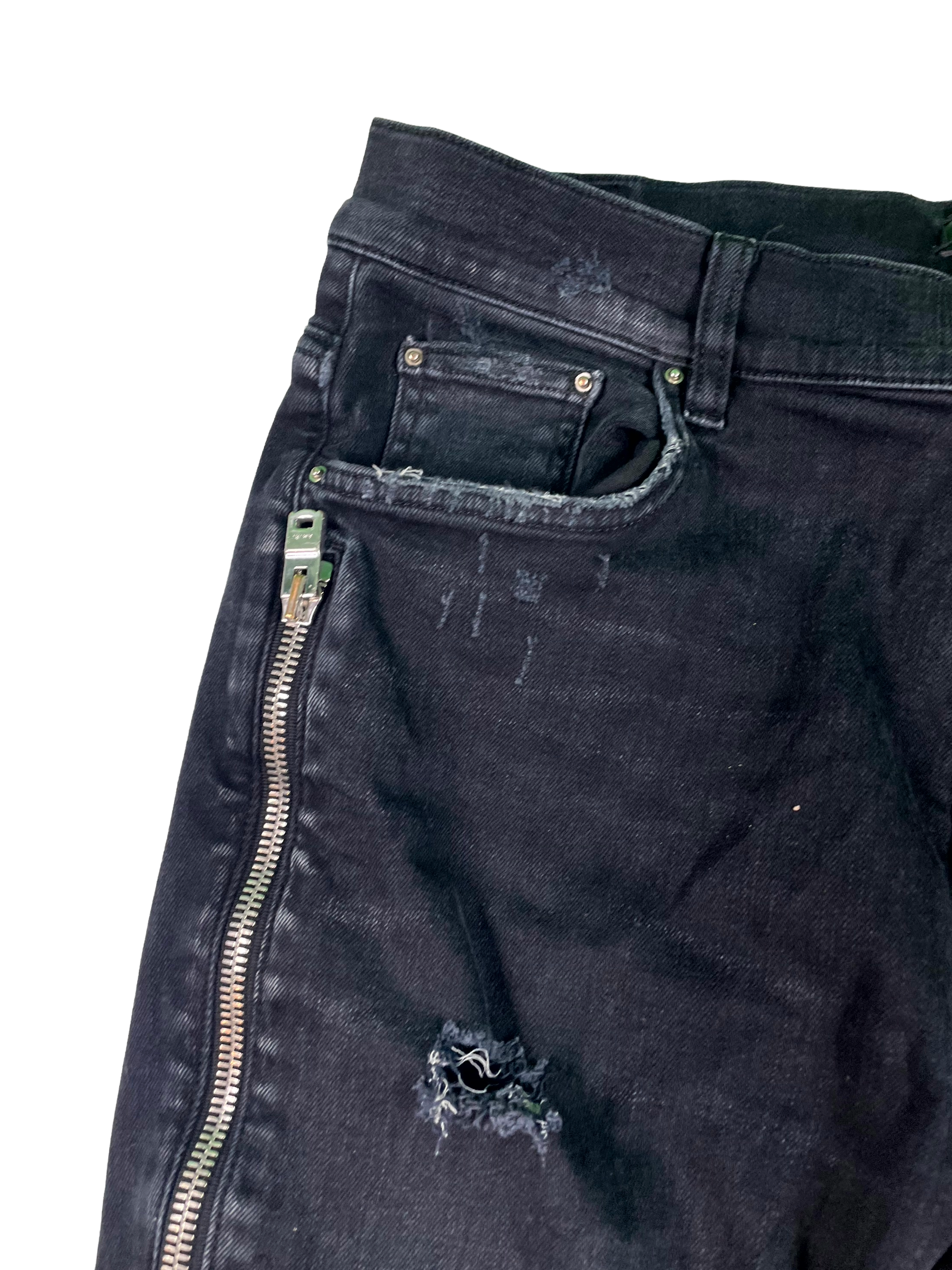 Amiri MX2 Paisley Black & Brown Jeans