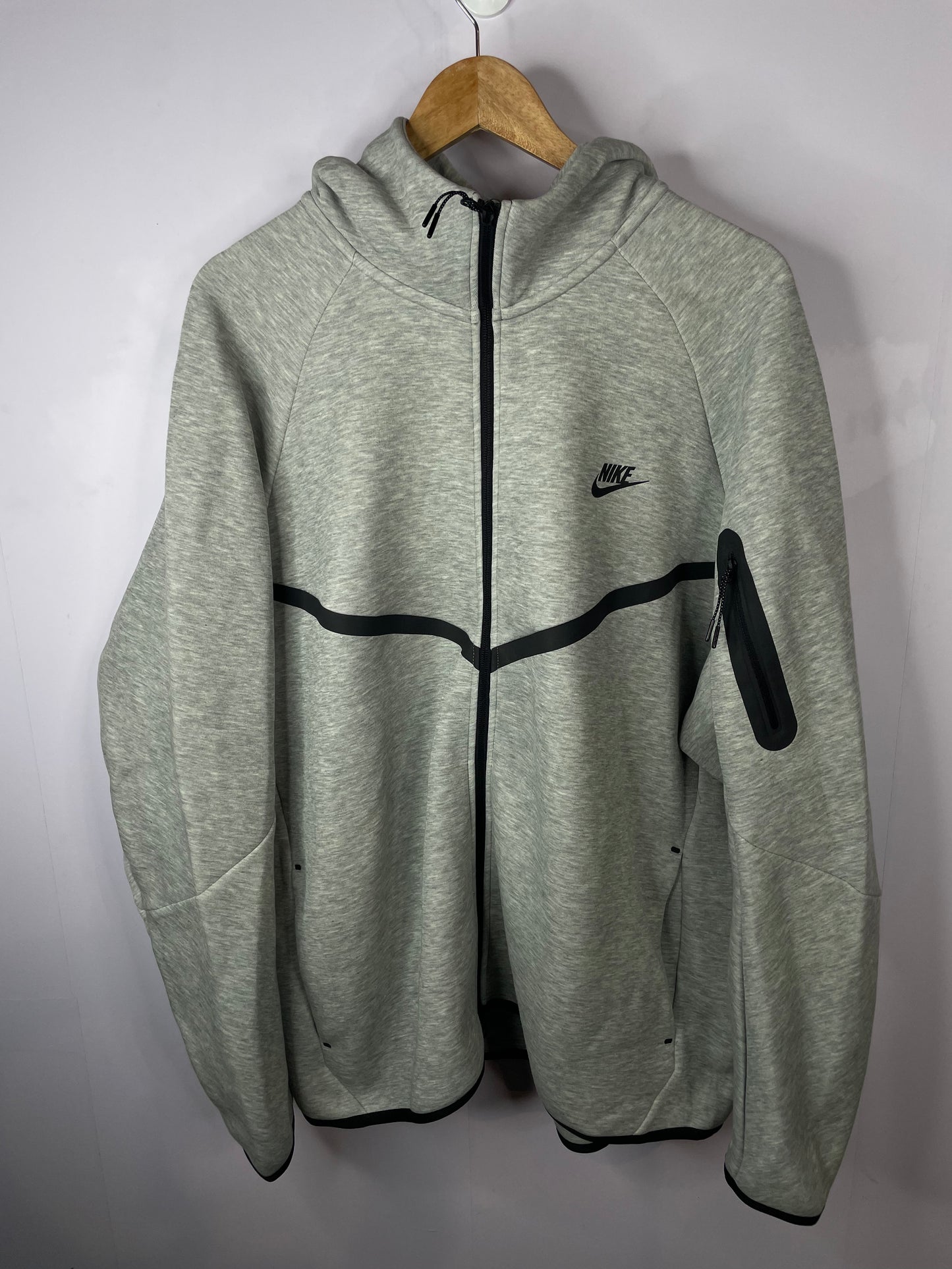 Nike Tech Grey Zip Up Hoodie