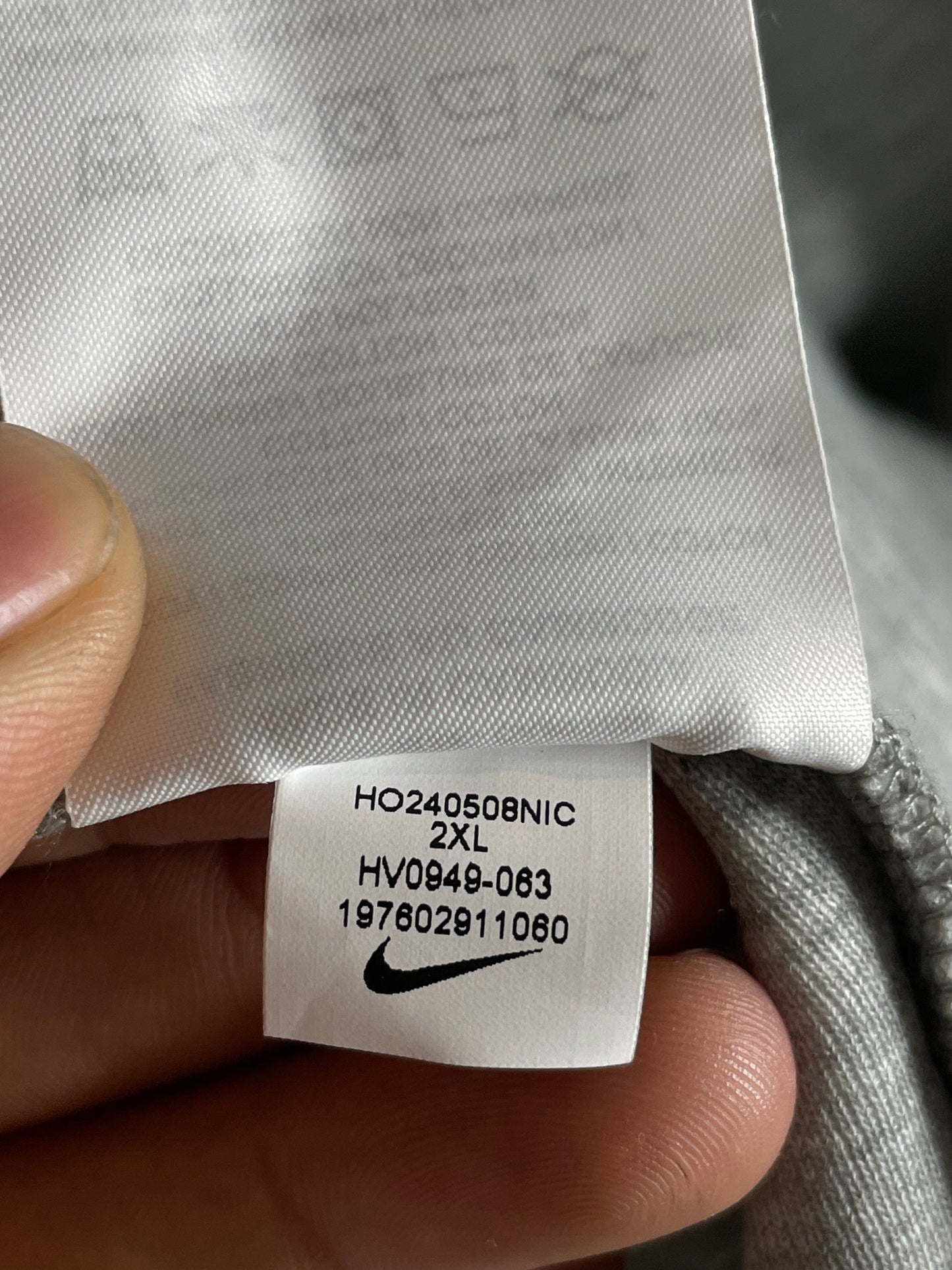 Nike Tech Grey Zip Up Hoodie