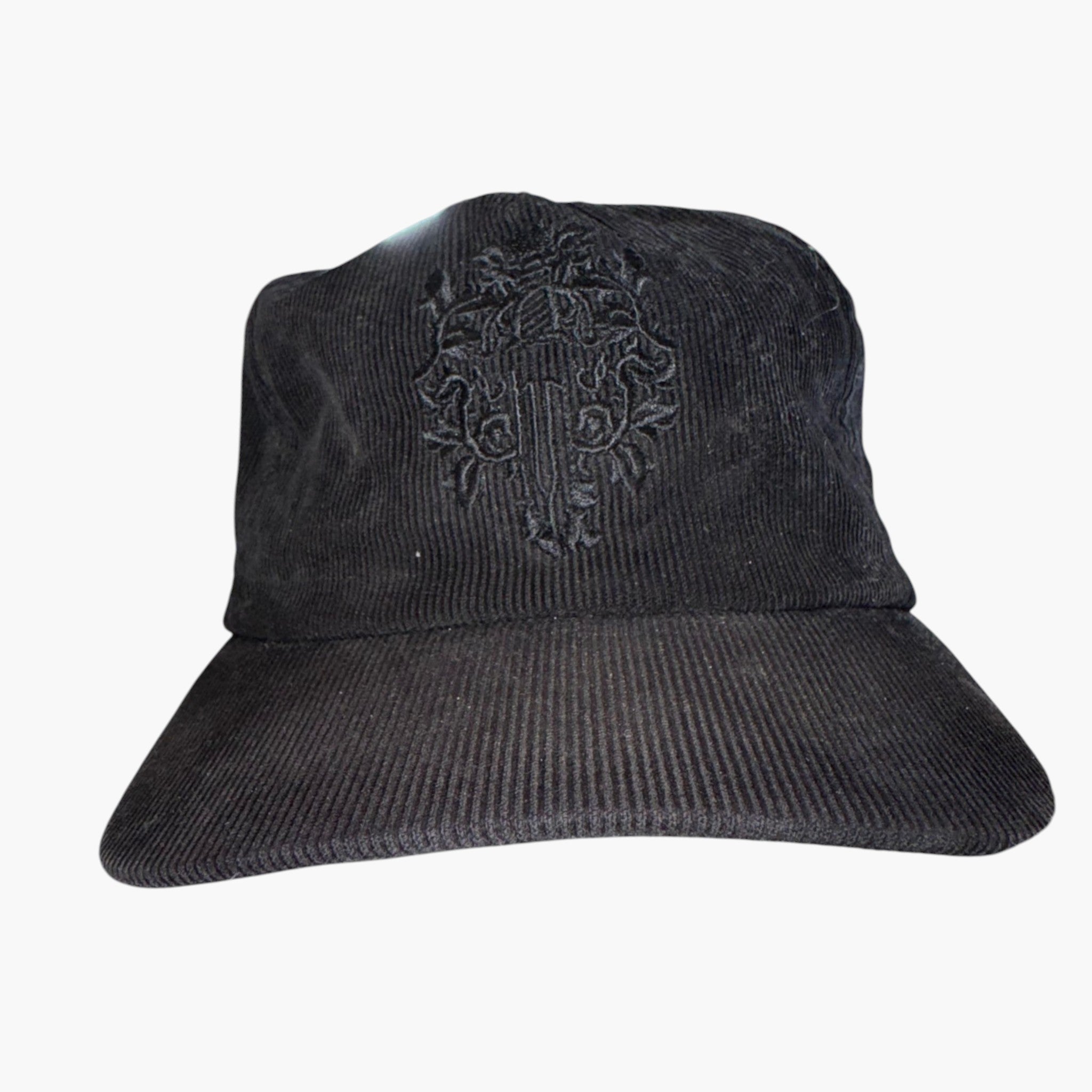 Chrome Hearts Corduroy Vine Dagger Black Hat