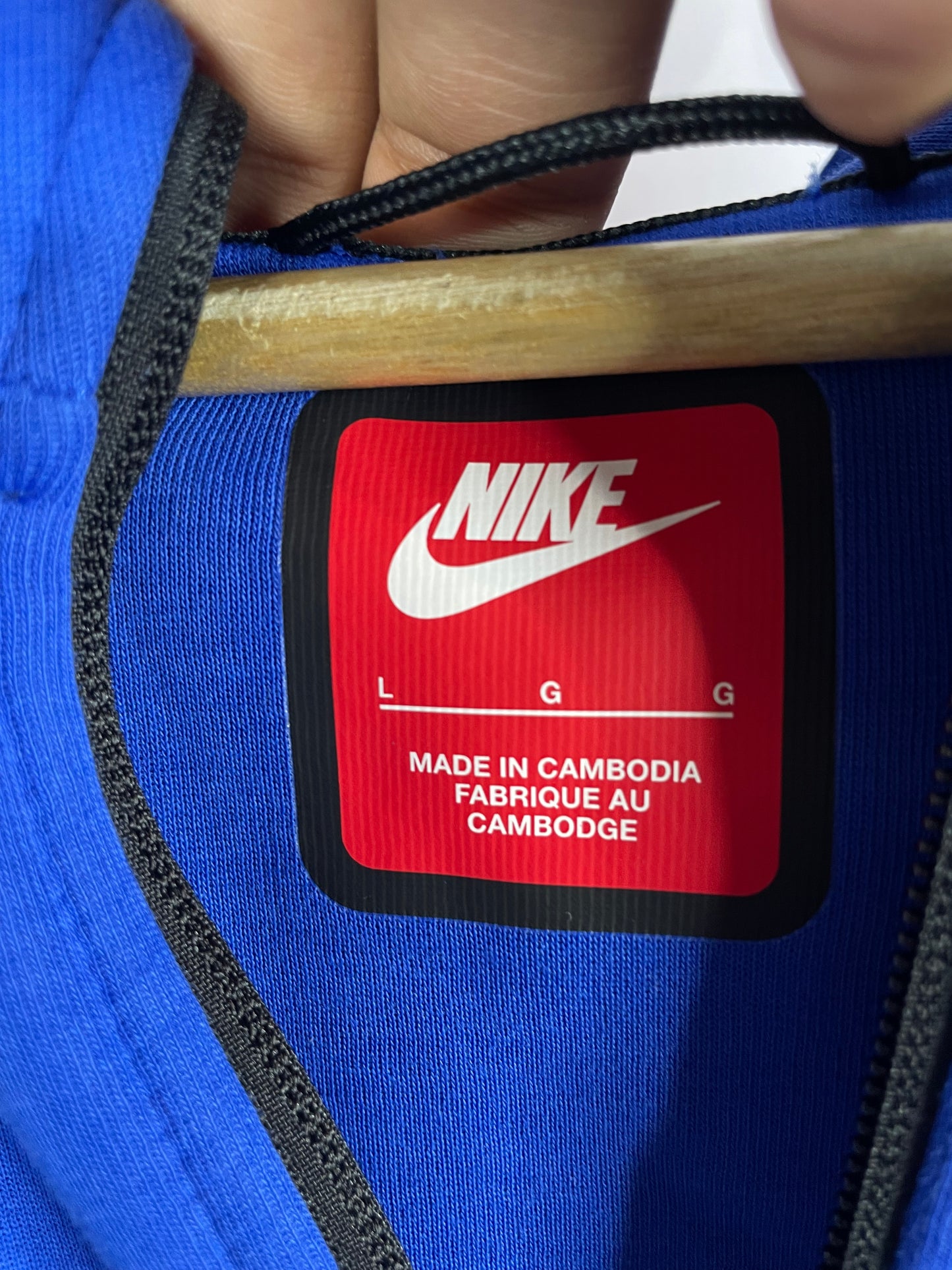 Nike Tech Royal Blue Hoodie