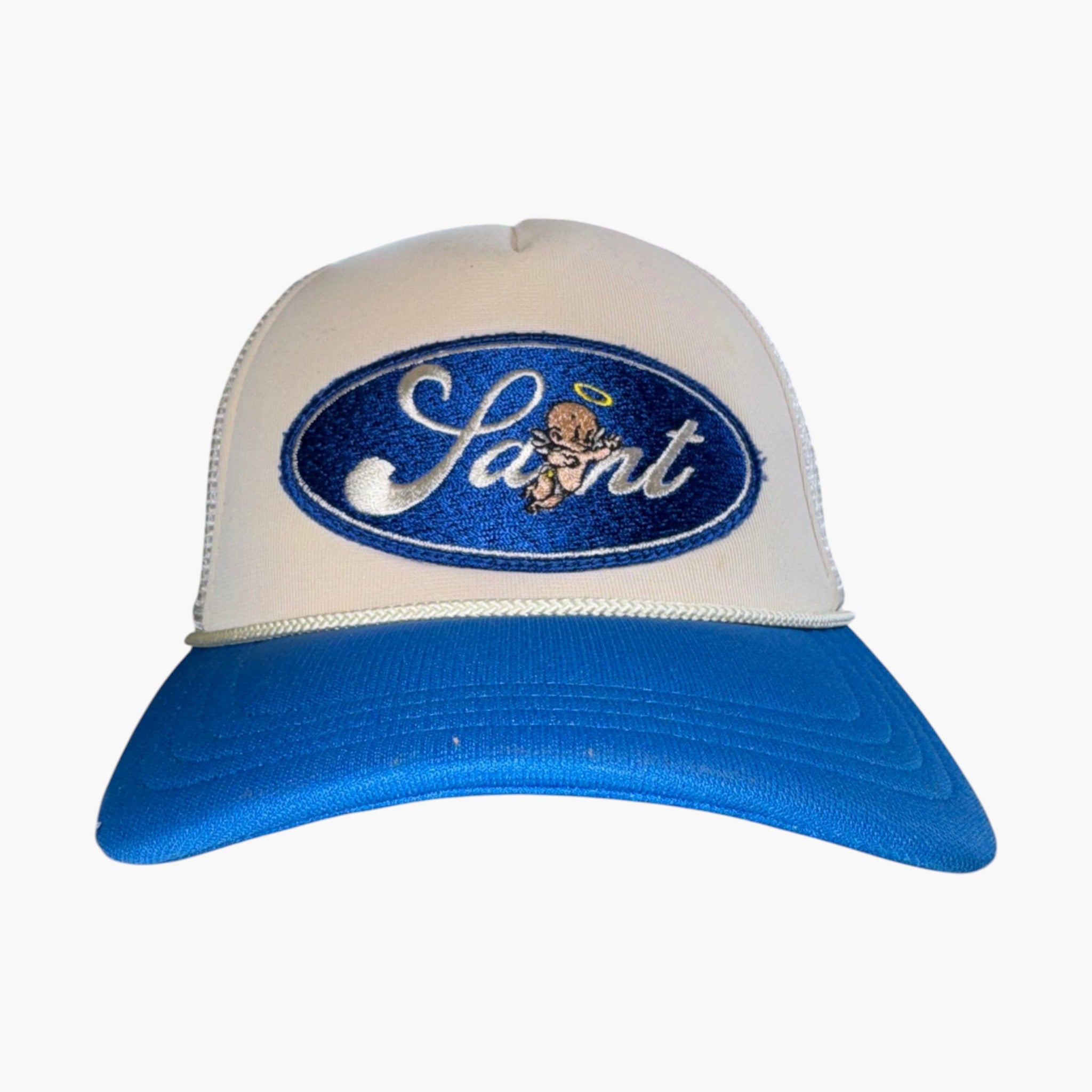 Saint Michael Cream Ford Baby Angel Cap