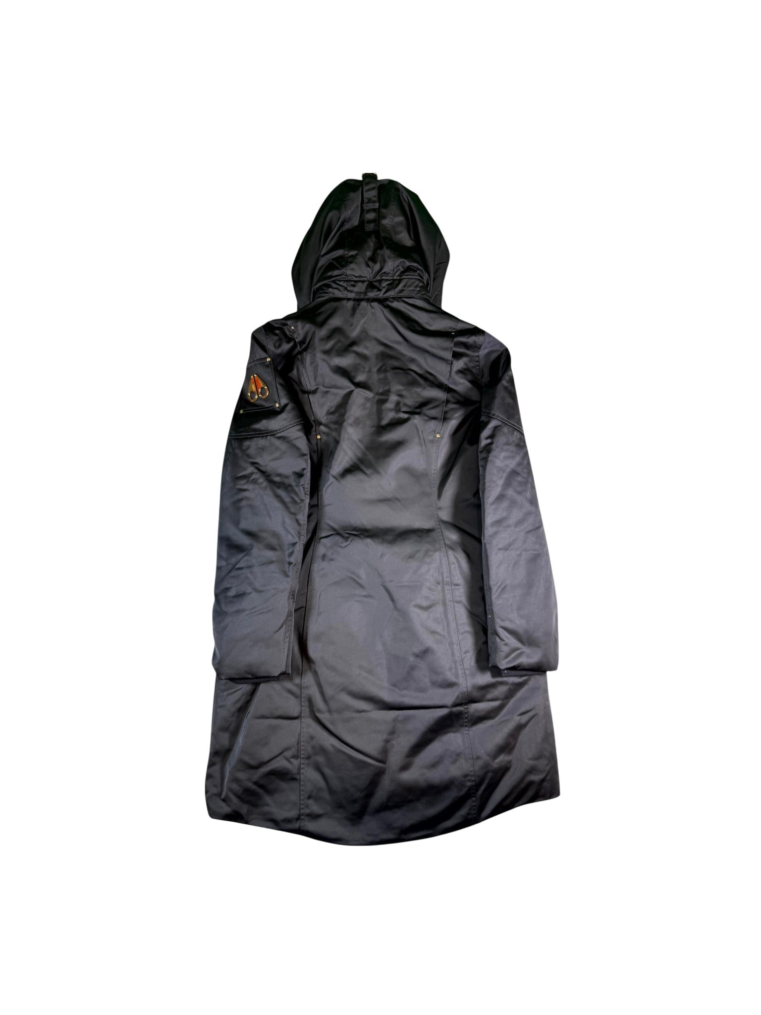 Moose Knuckles "Sterling St Parka" (Women's) Black & Gold Jacket