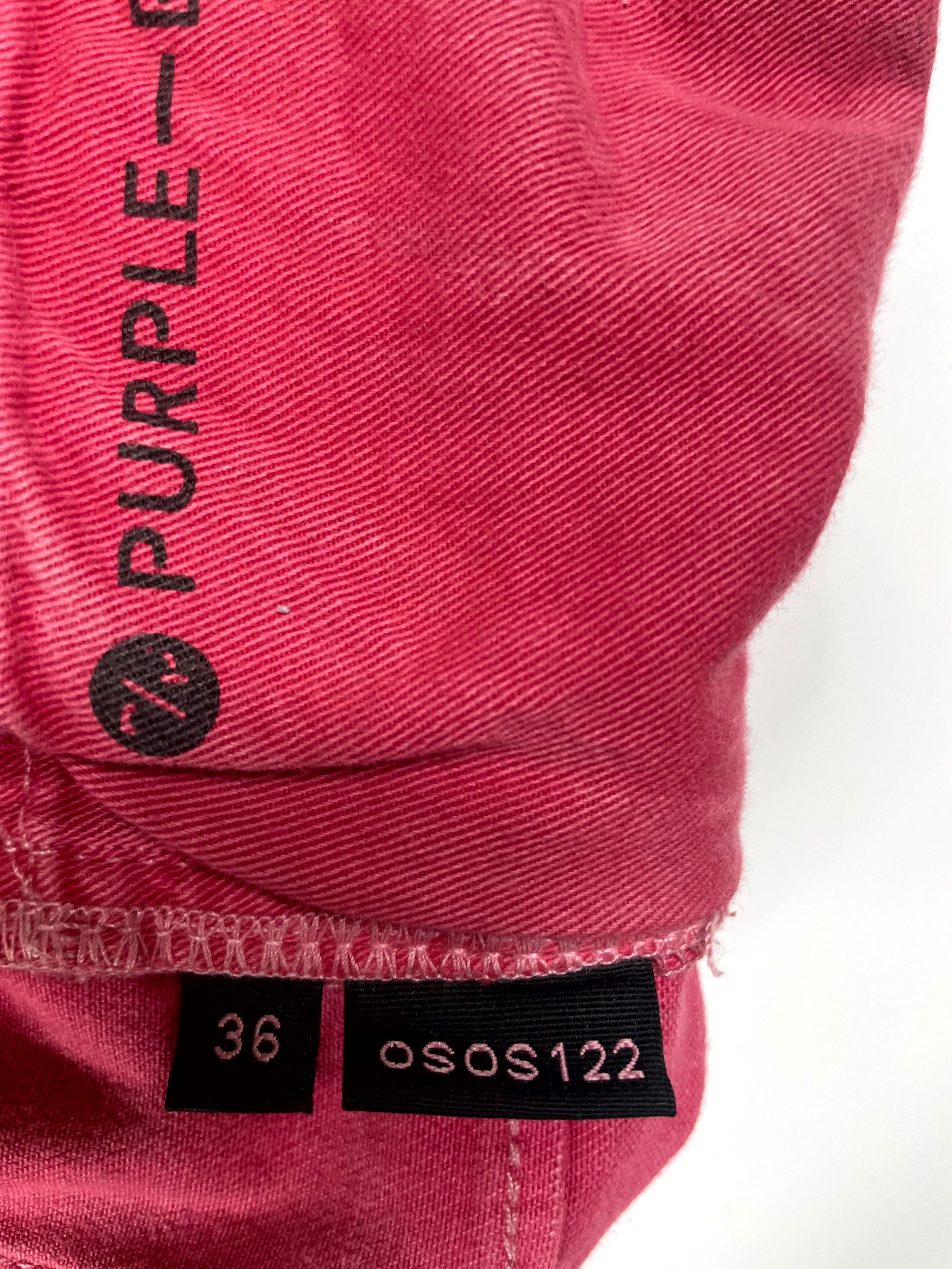 Purple Brand  Plain Red Wash Jeans
