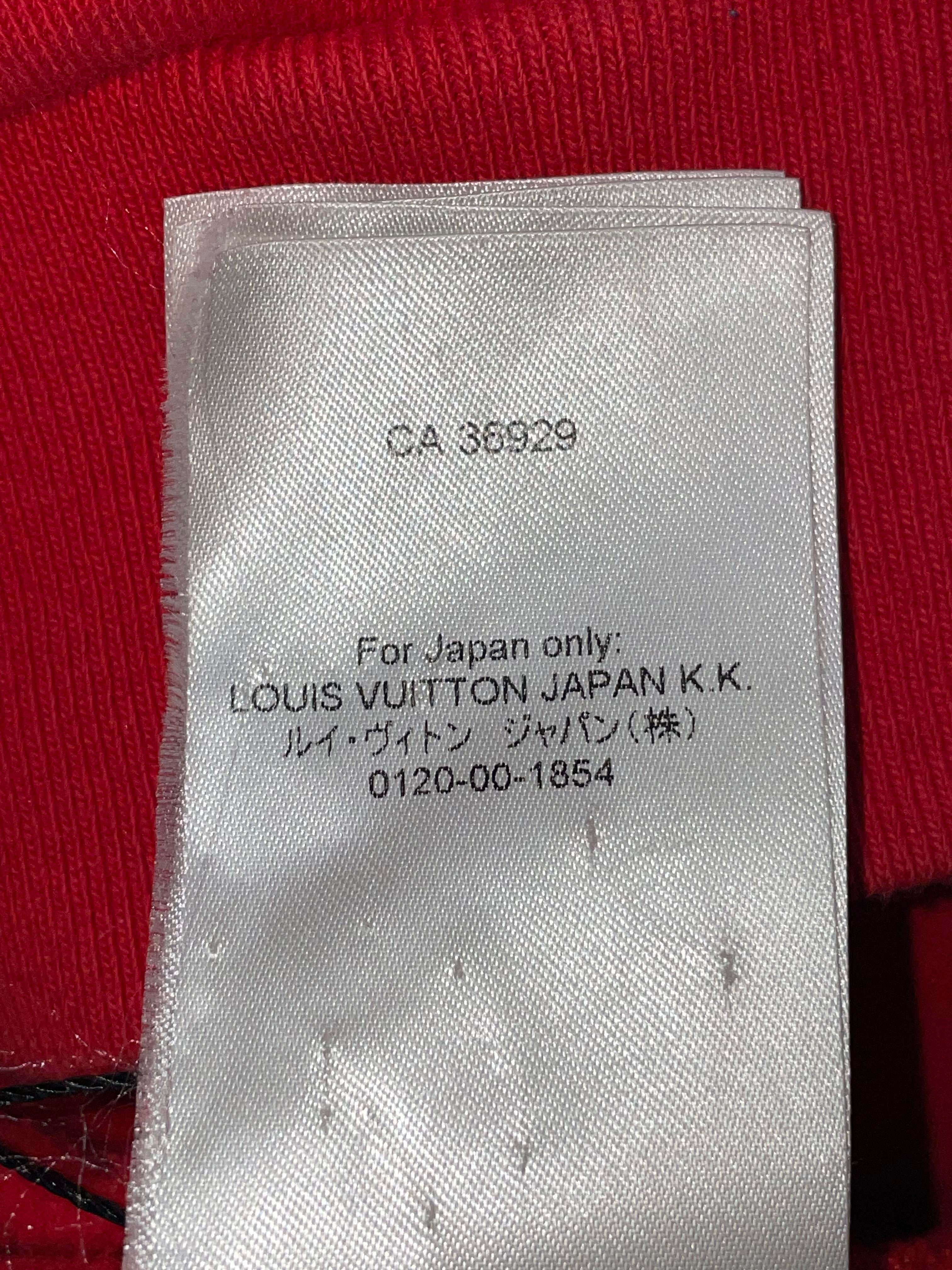 Louis Vuitton Red Hour Crewneck