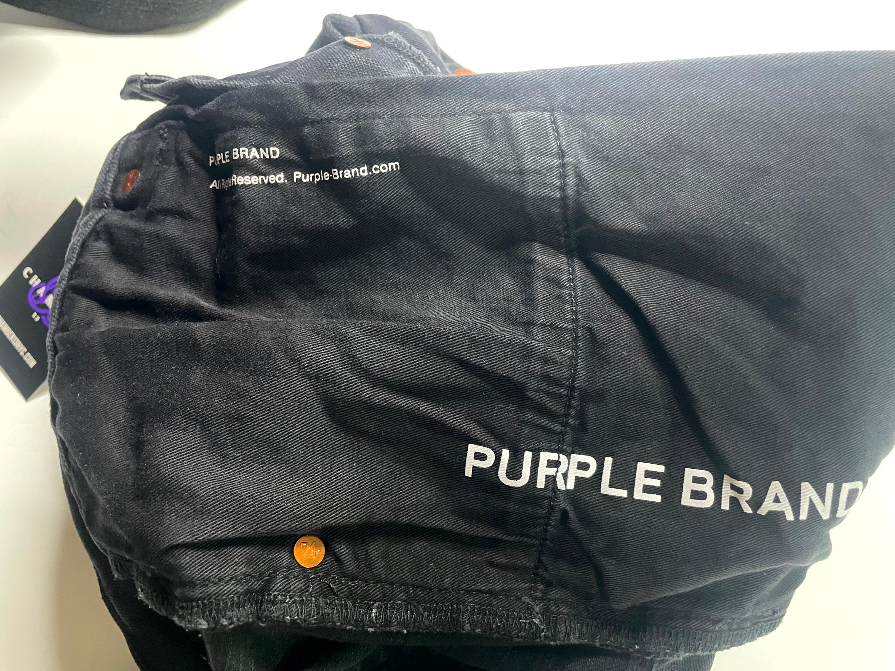 Purple Brand Black Jeans