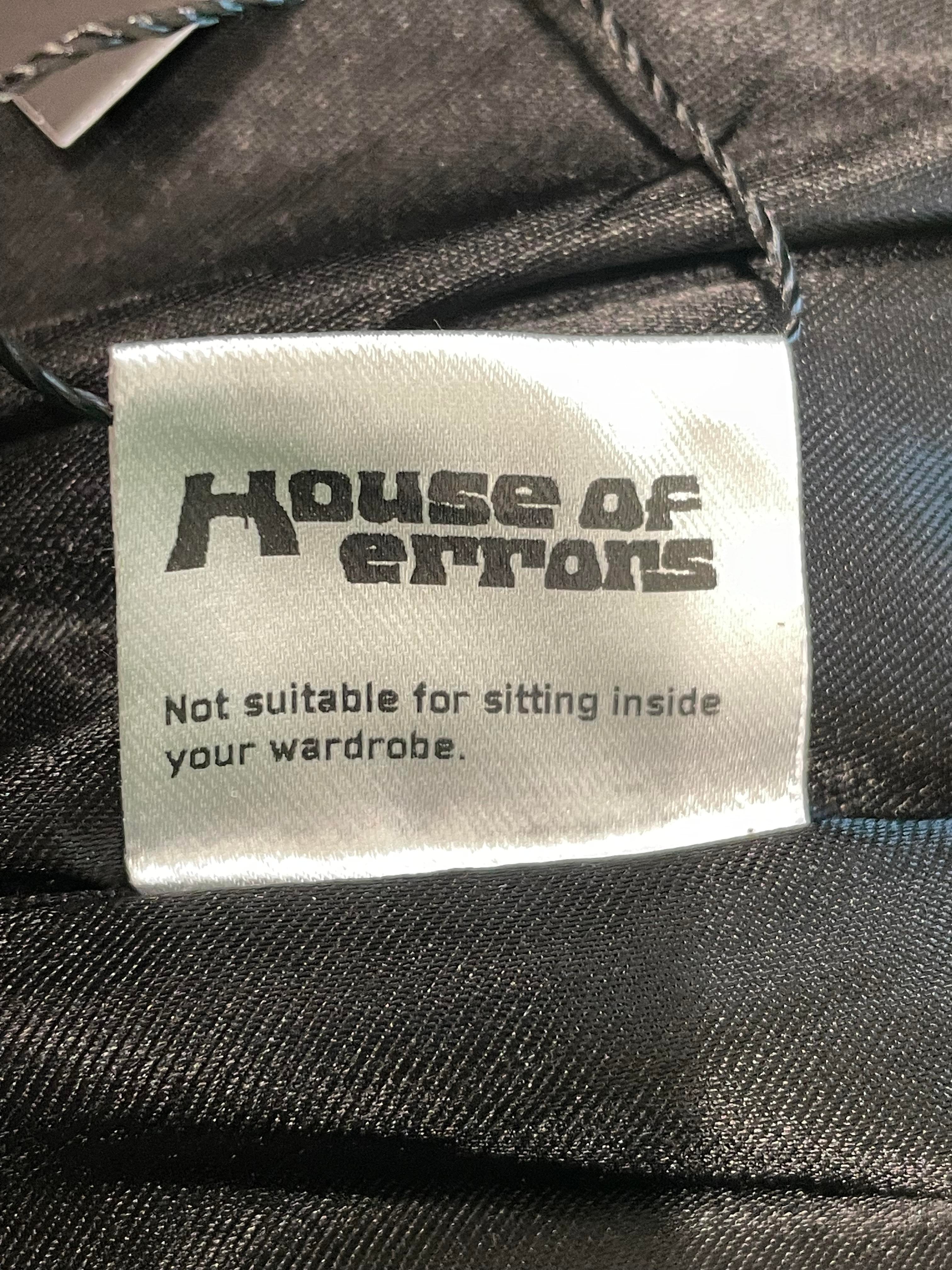 House Of Erros "Eye" Black Vest