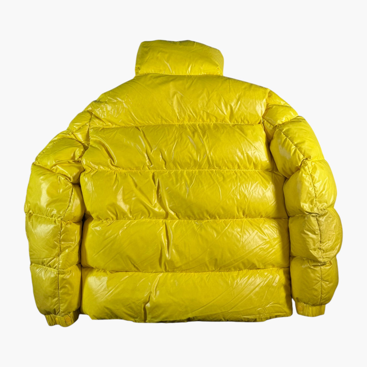 Moncler Dervox Giubbotto Yellow Puffer Jacket