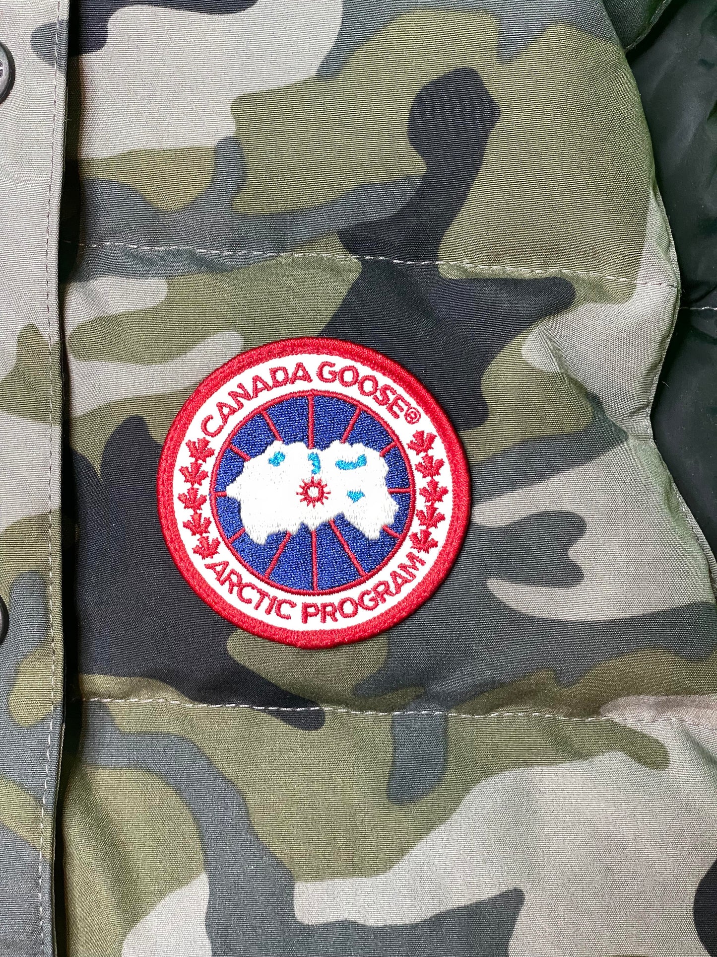 Canada Goose Multi Camo Puffer Vest