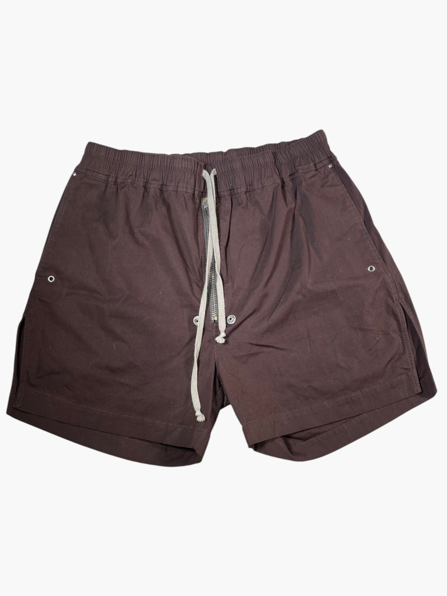 Rick Owens Hollywood Boxer Brown Shorts