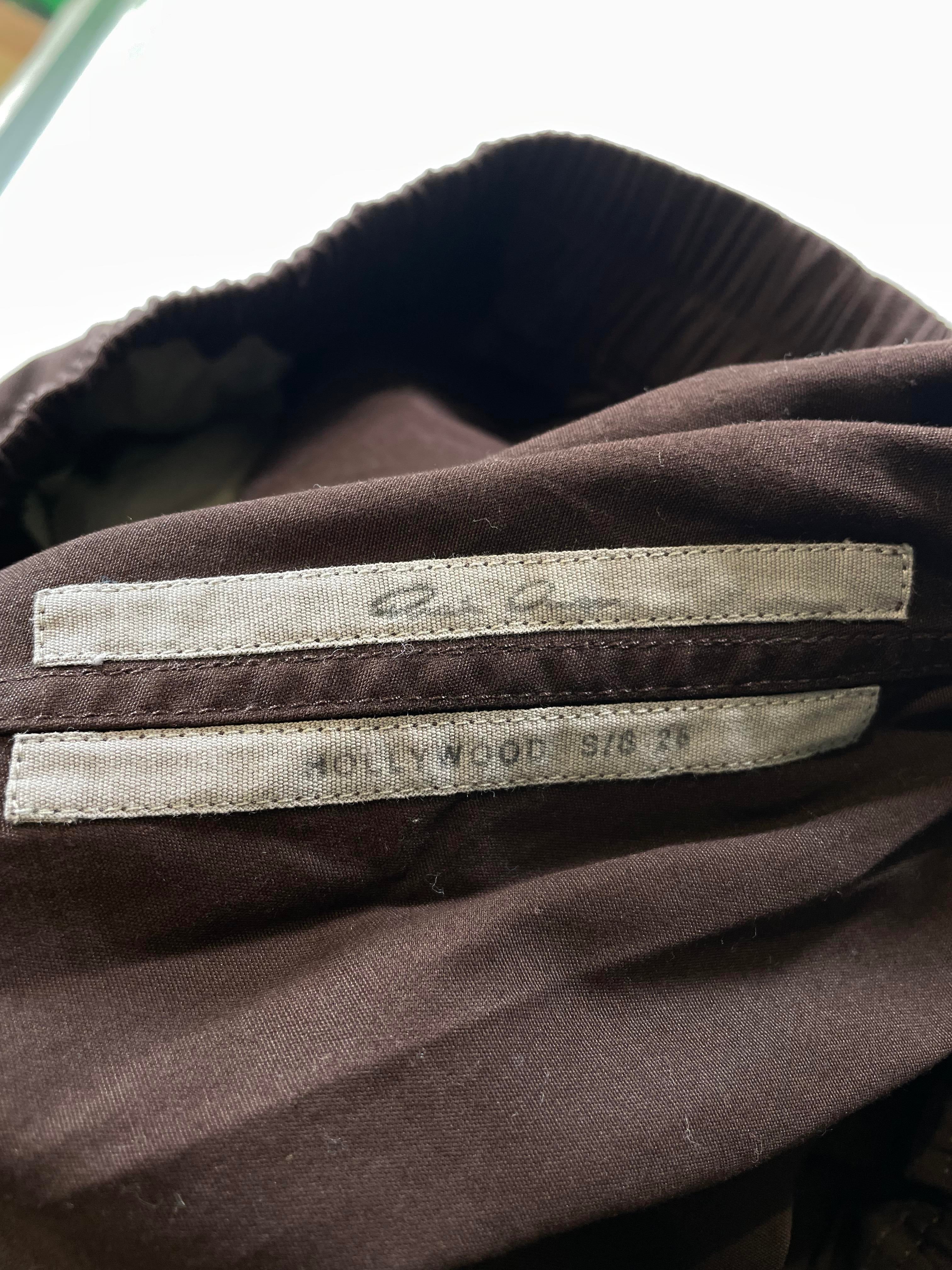 Rick Owens Hollywood Boxer Brown Shorts