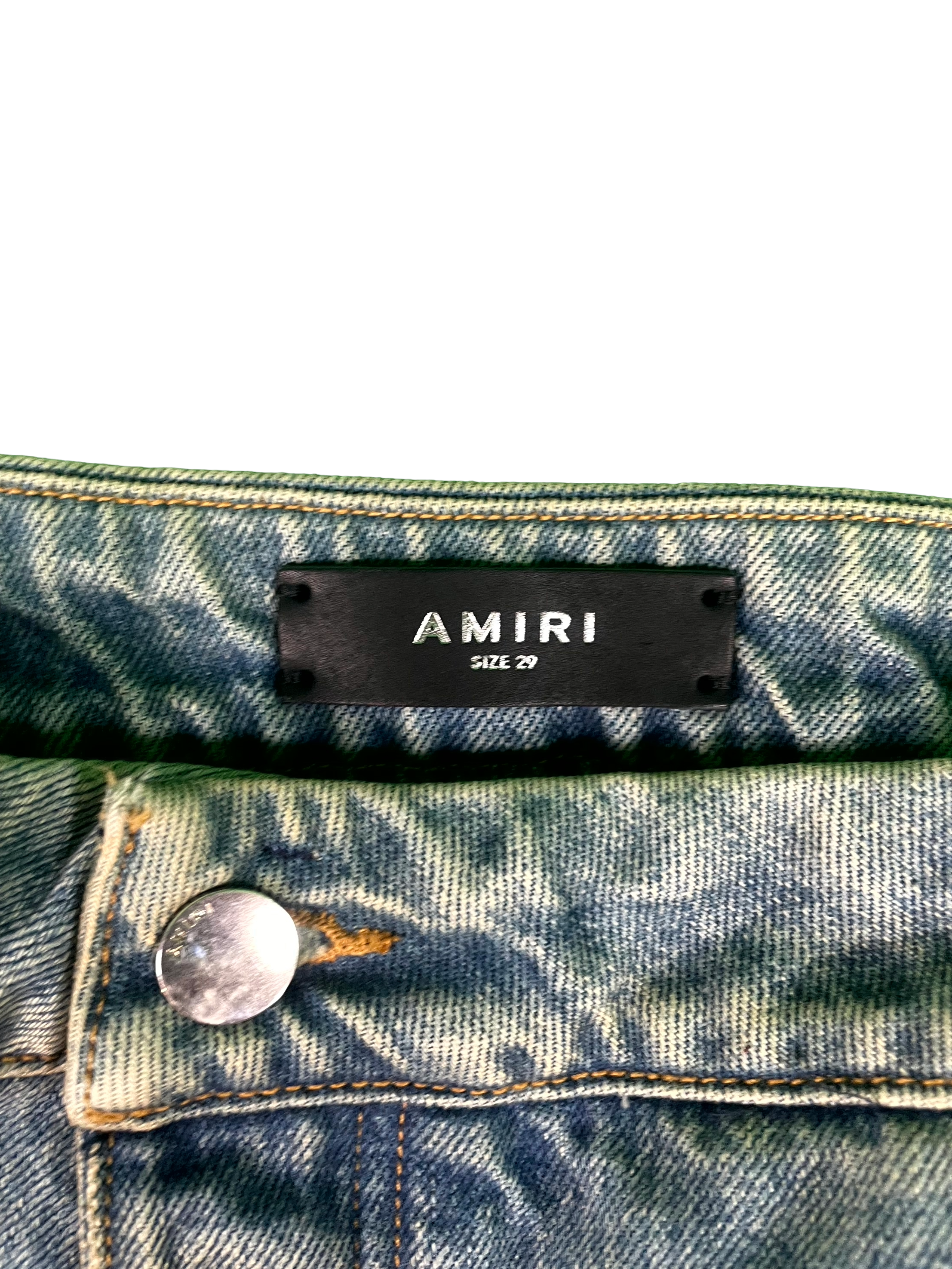 Amiri Cargo Light Wash Jeans