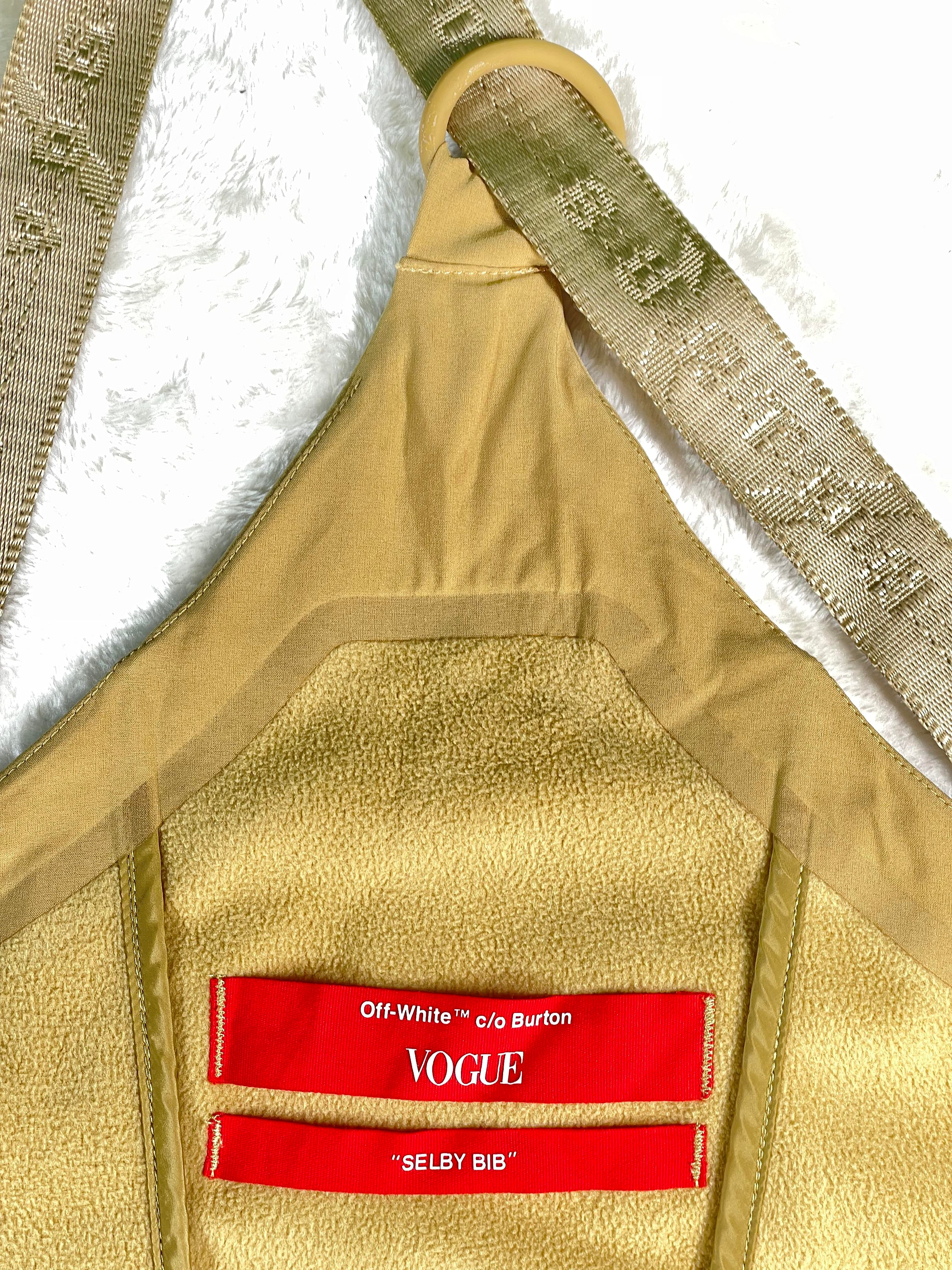 Off White x Burton x Vogue Ski Suit Accessories