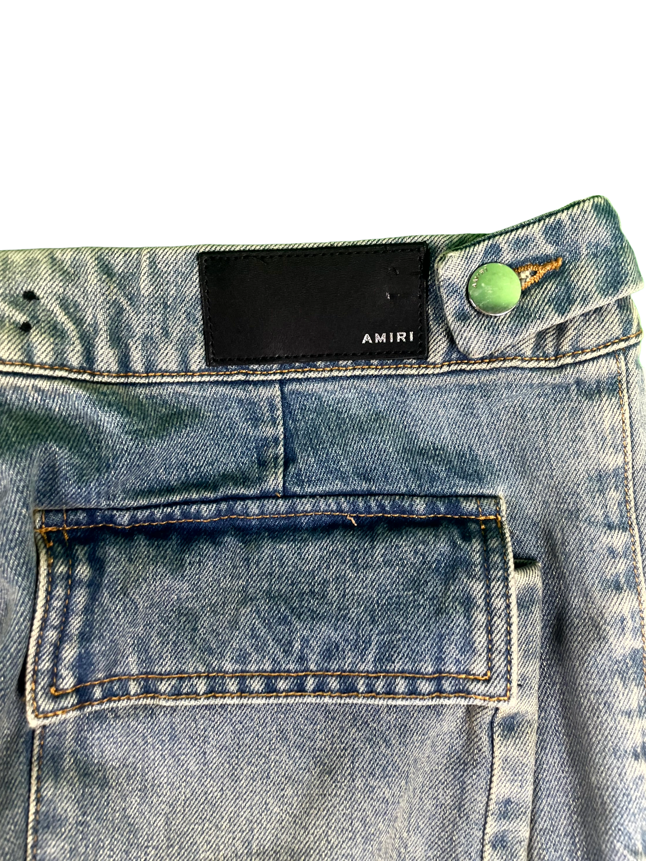 Amiri Cargo Light Wash Jeans