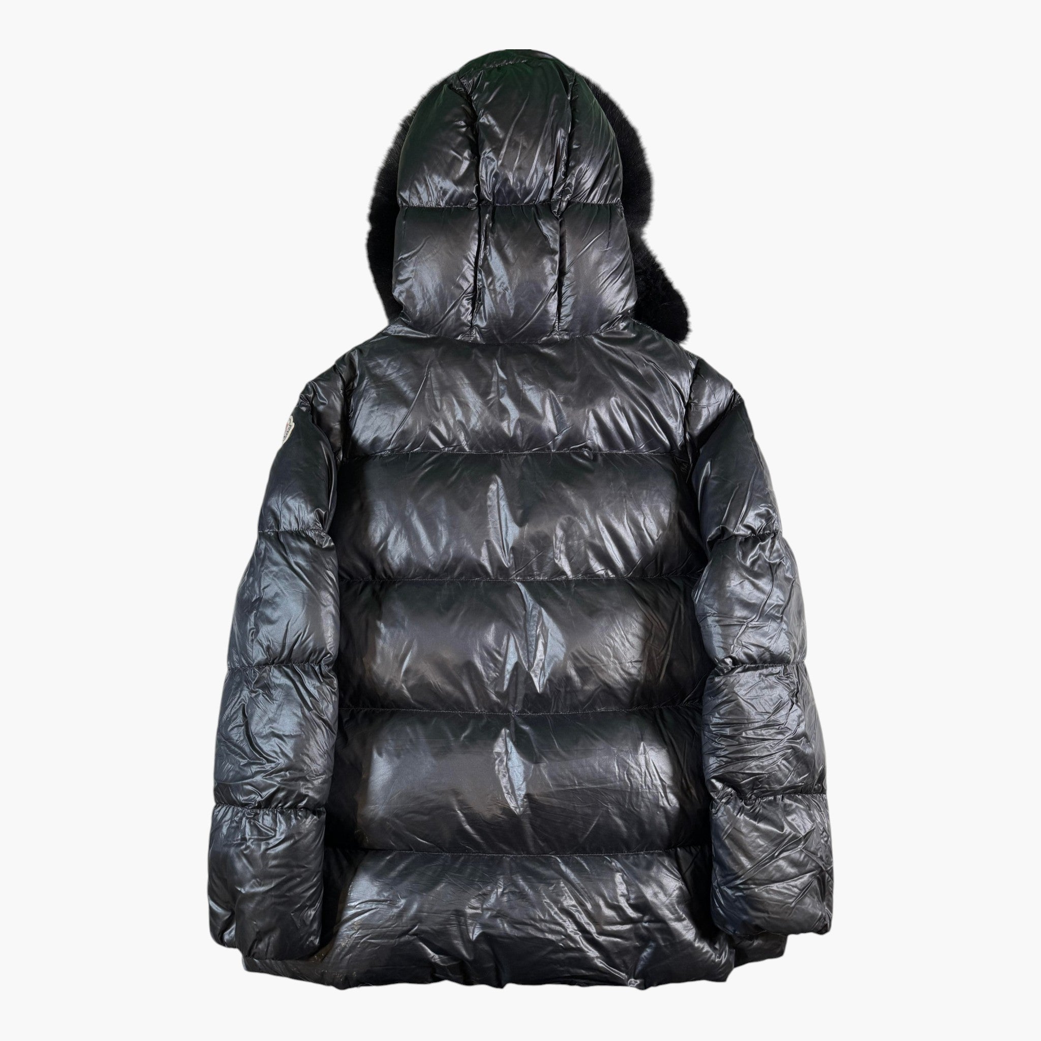 Moncler Black Serifur Giubbotto (Women's) Puffer Jacket