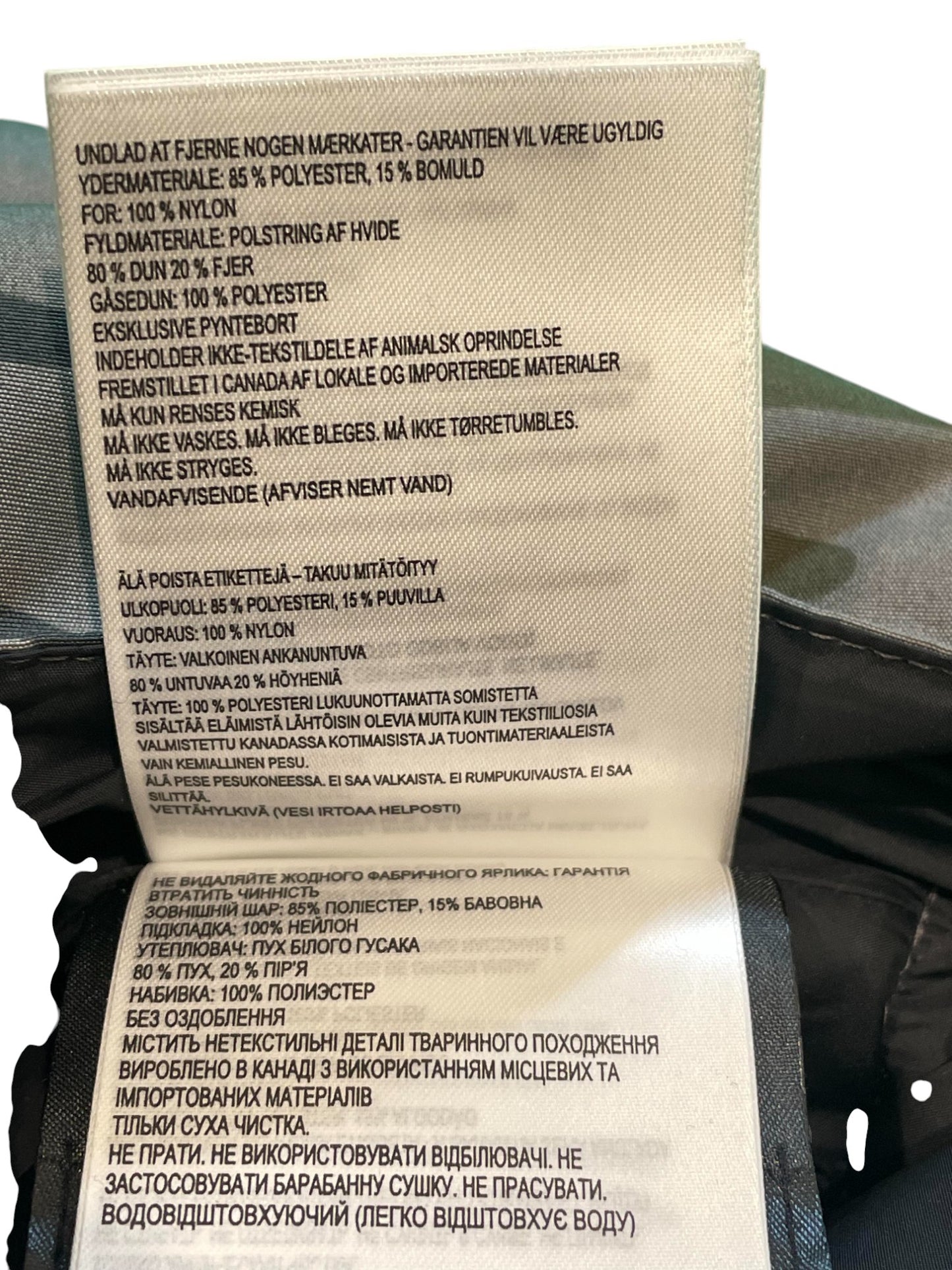 Canada Goose Multi Camo Puffer Vest