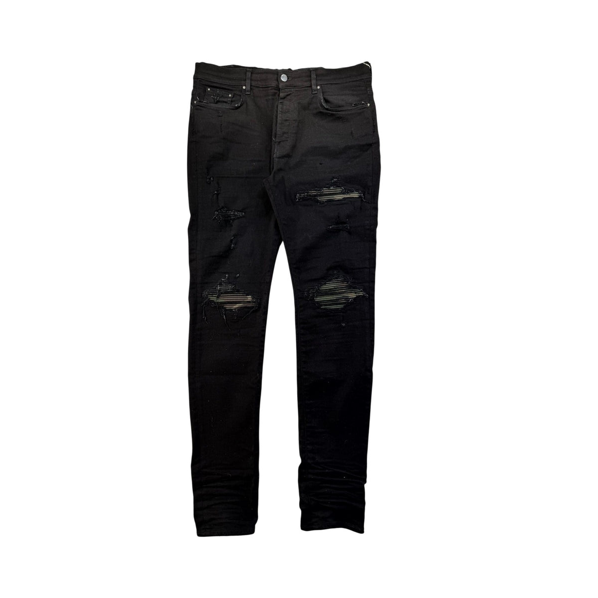 Amiri "Mx1" Camo Black Jeans