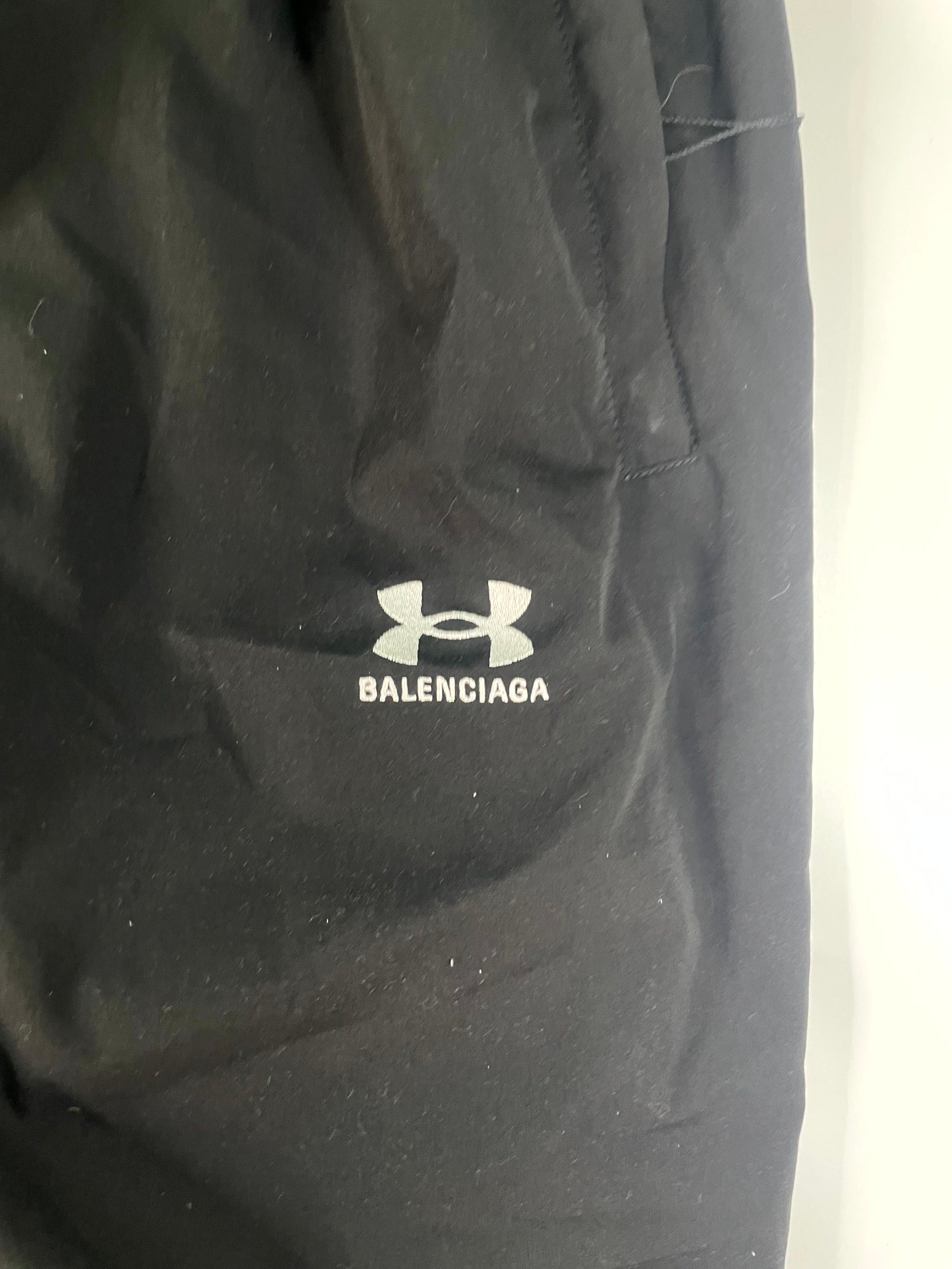 Balenciaga Under Armour Reversible Track Black Pants