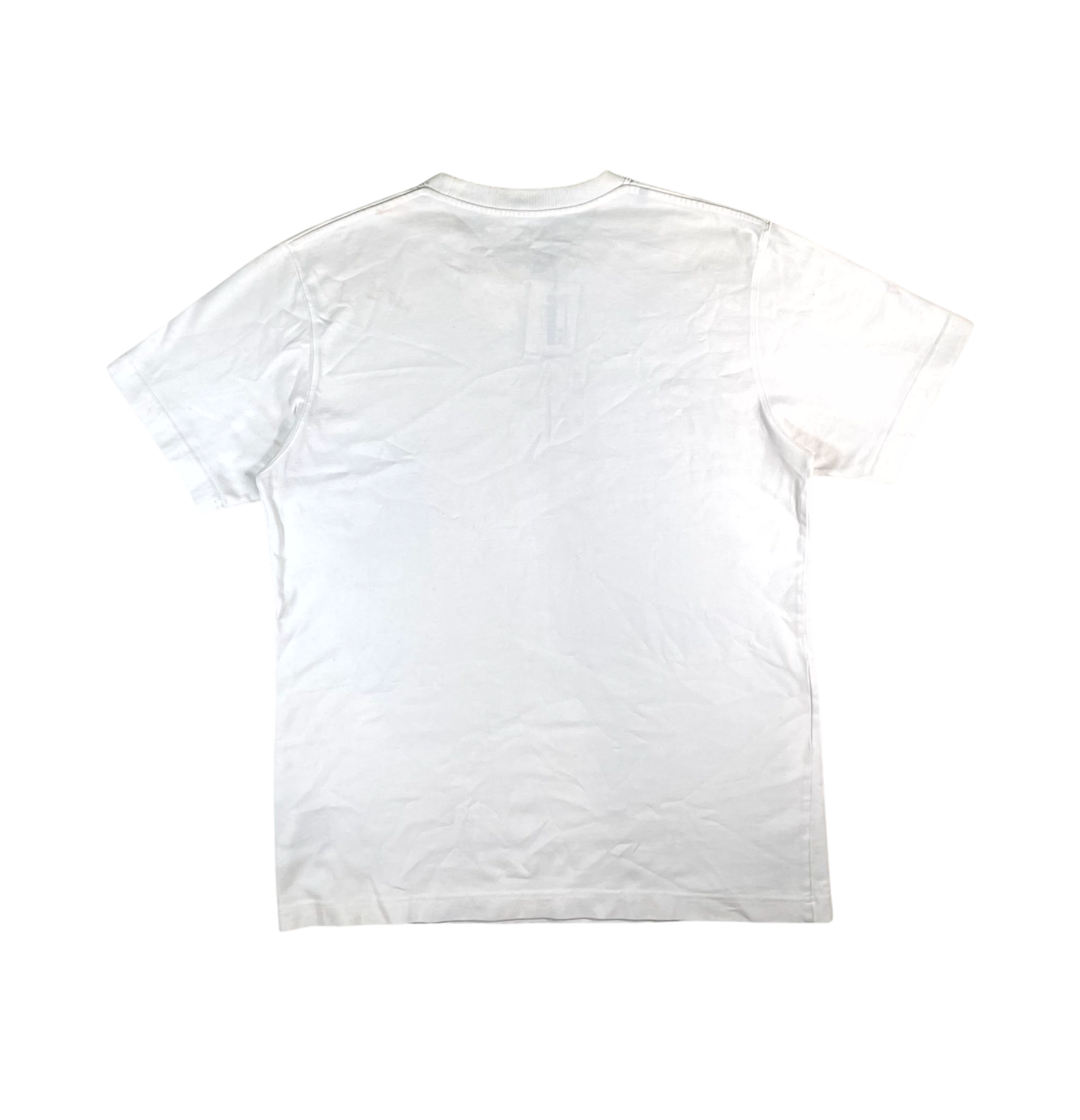 Dior Stussy Gradient Embroidered White Tee