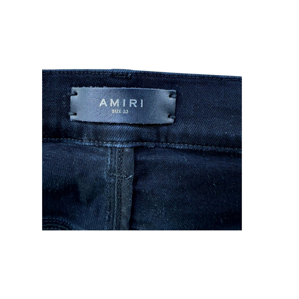 Amiri "MX1" Paisley Black Wash & Brown Jeans