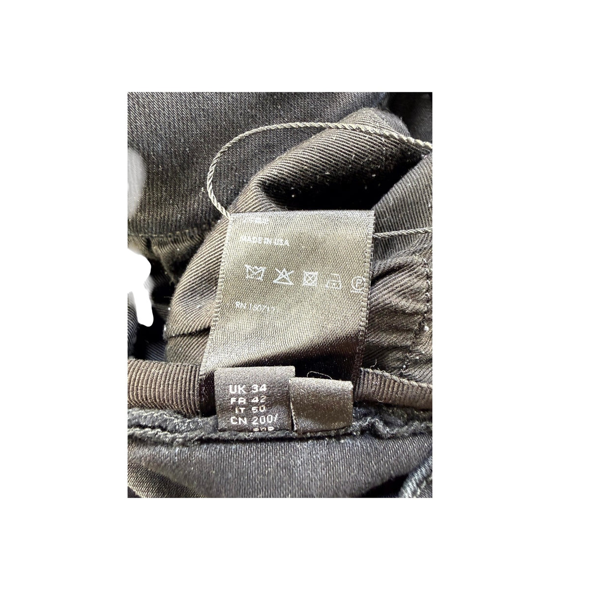 Amiri "MX1" Paisley Patch Black Wash & Brown Jeans