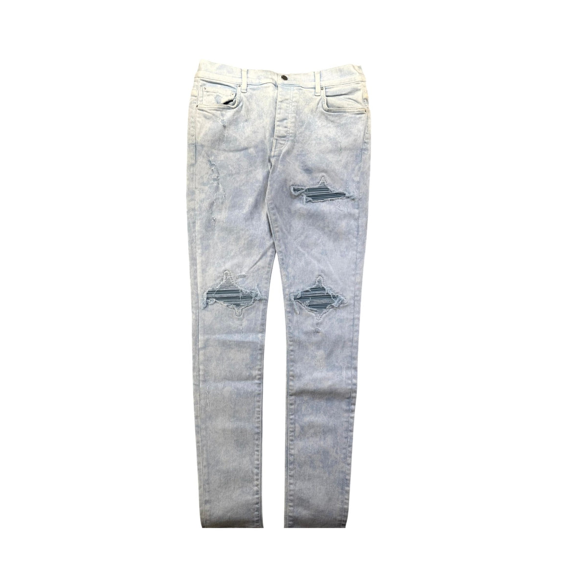 Amiri Patch "MX1" Mineral Wash & Baby Blue Jeans