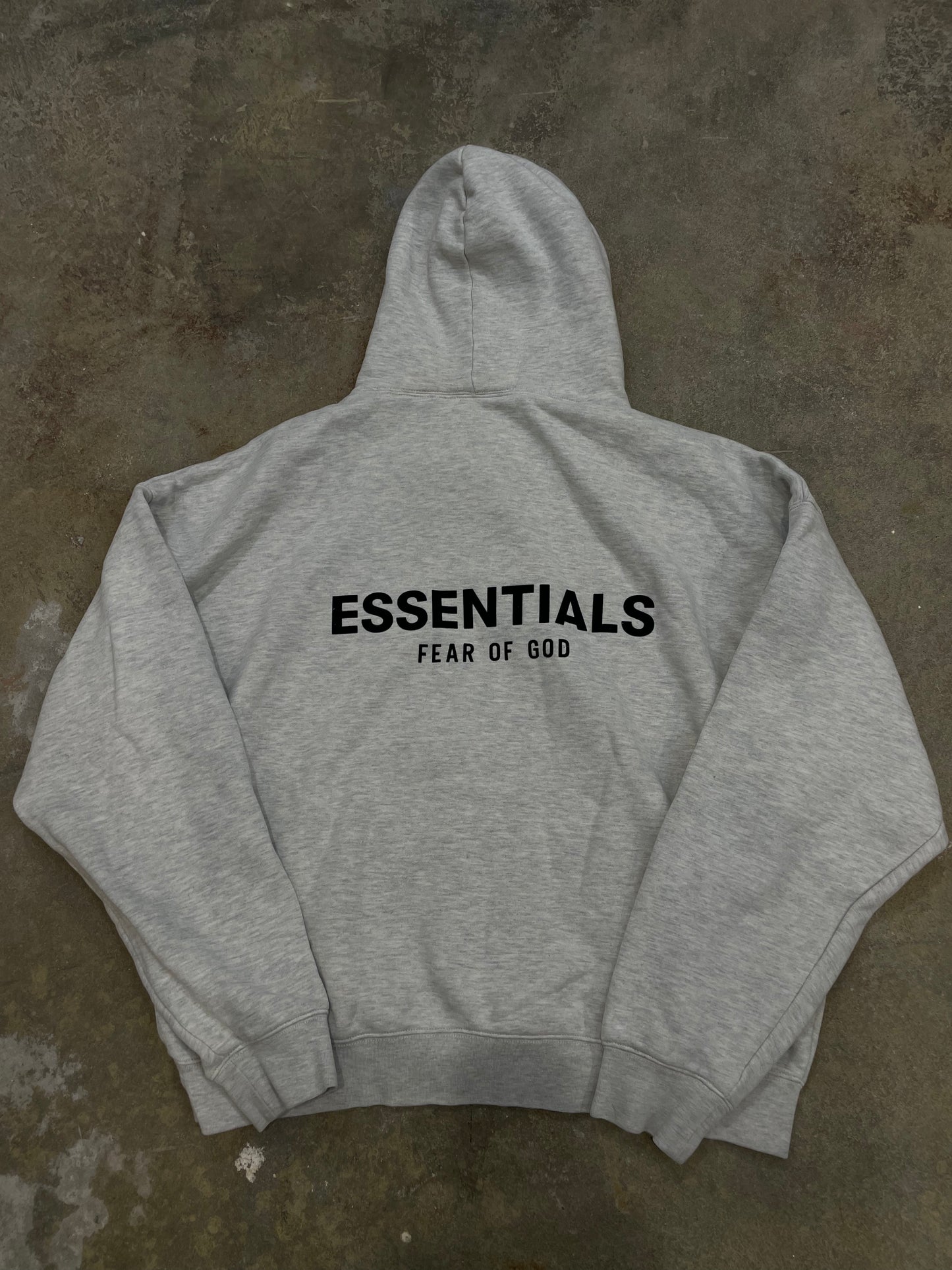 Essentials Hoodie Light Oatmeal Used Medium