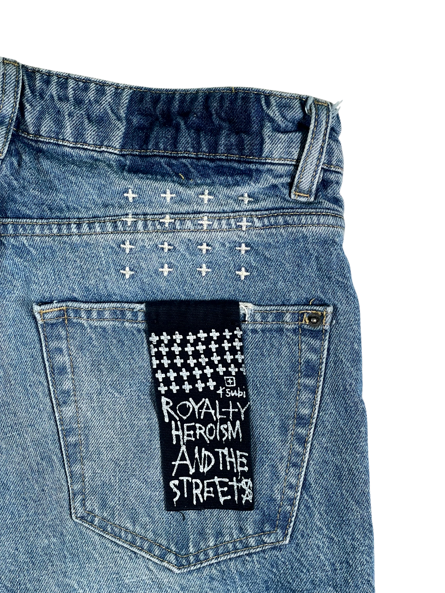 Ksubi Thrashed Light Wash Jeans