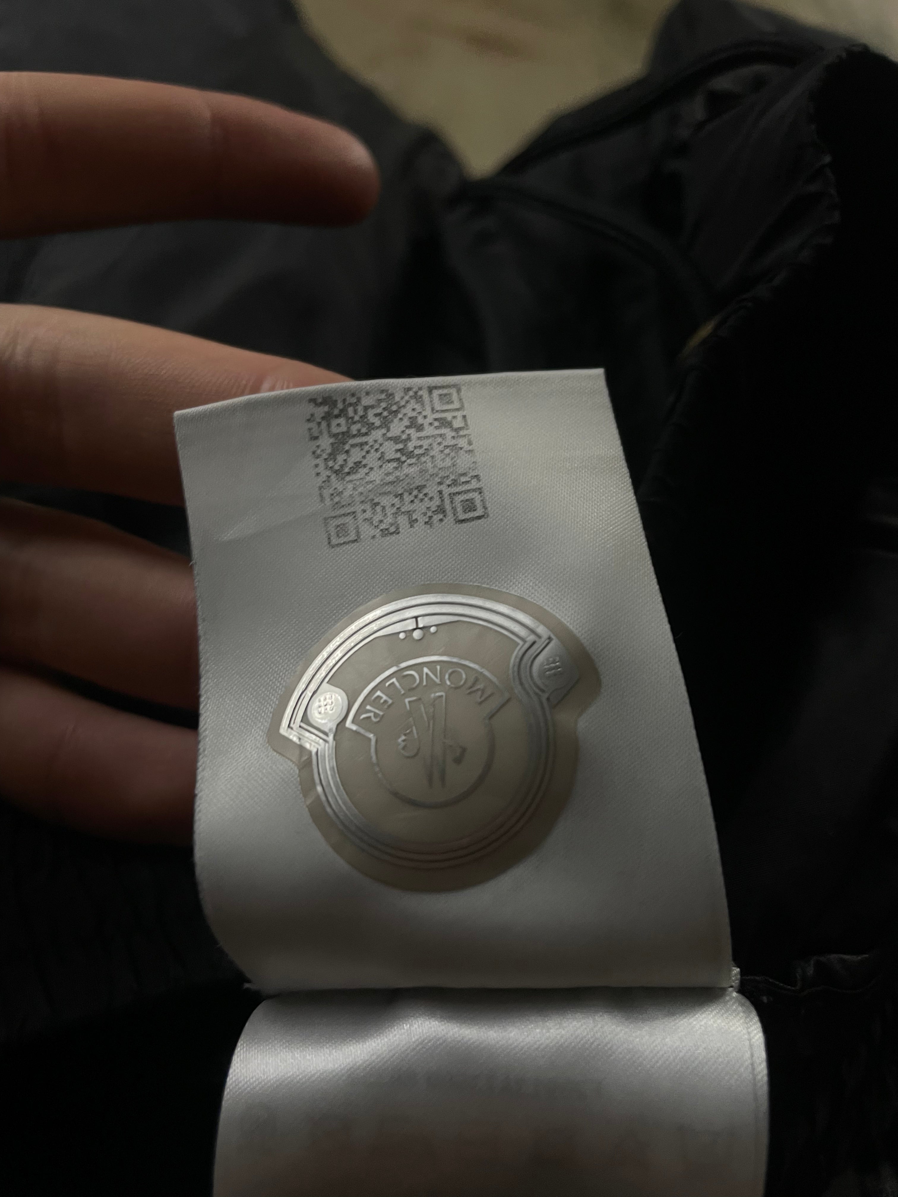 Moncler Track Pants Black White Stripe Used 46 (Small)