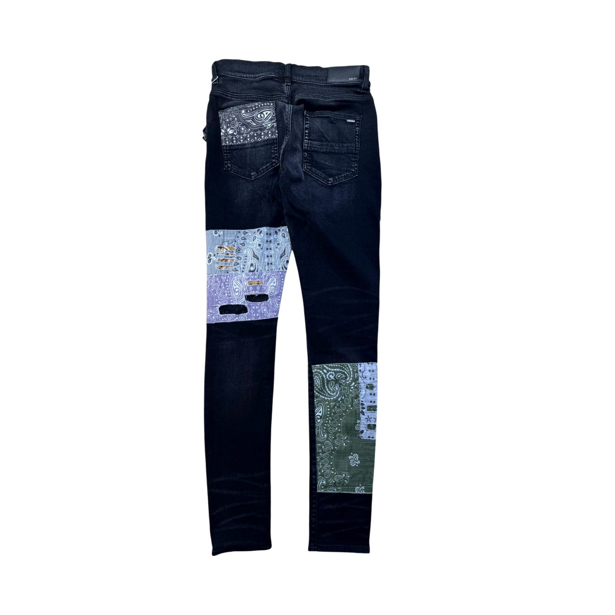 Amiri Thrasher Art Patch Black Jeans