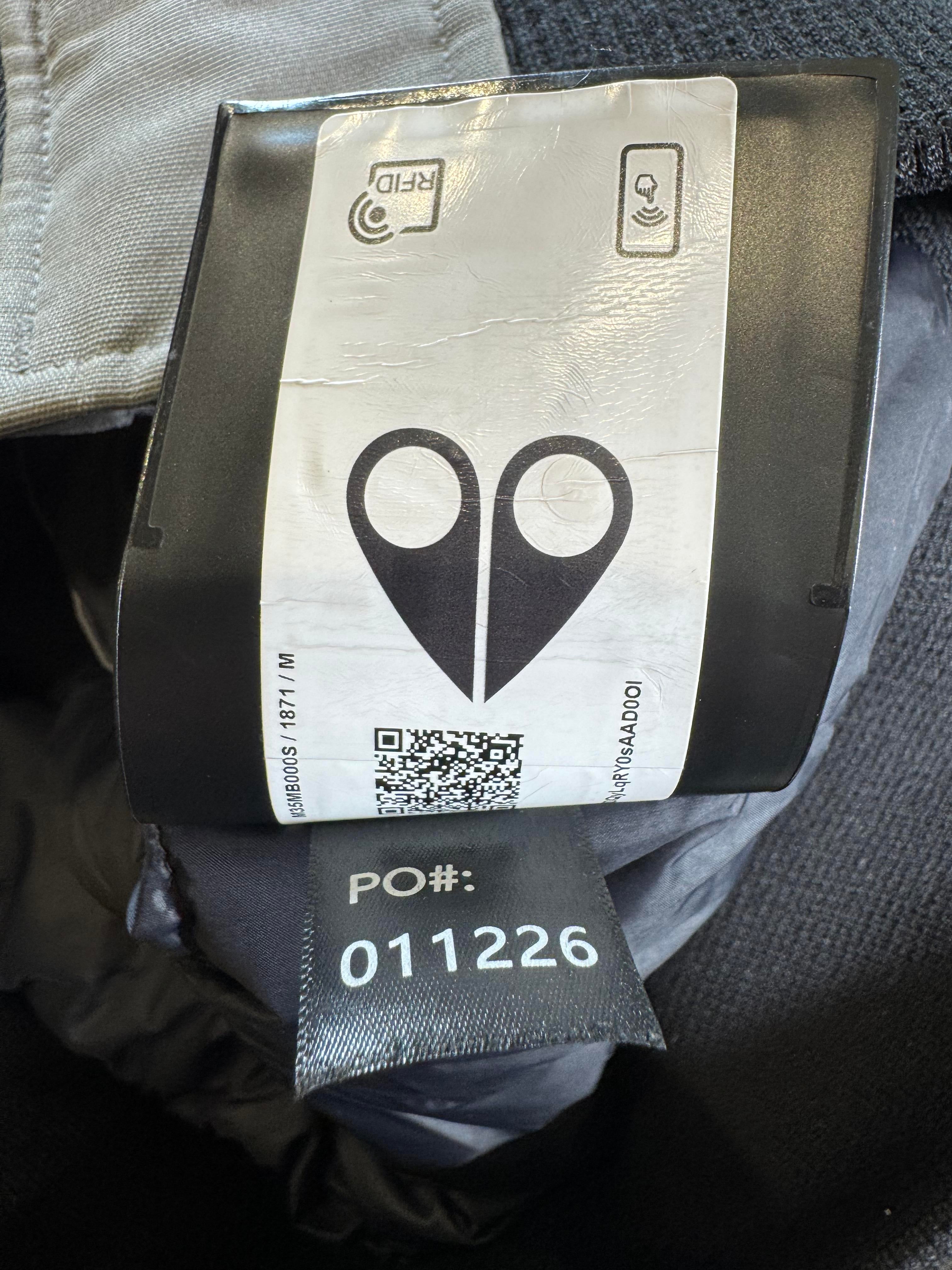 Moose Knuckles Black Fur Grey Bomber Jacket