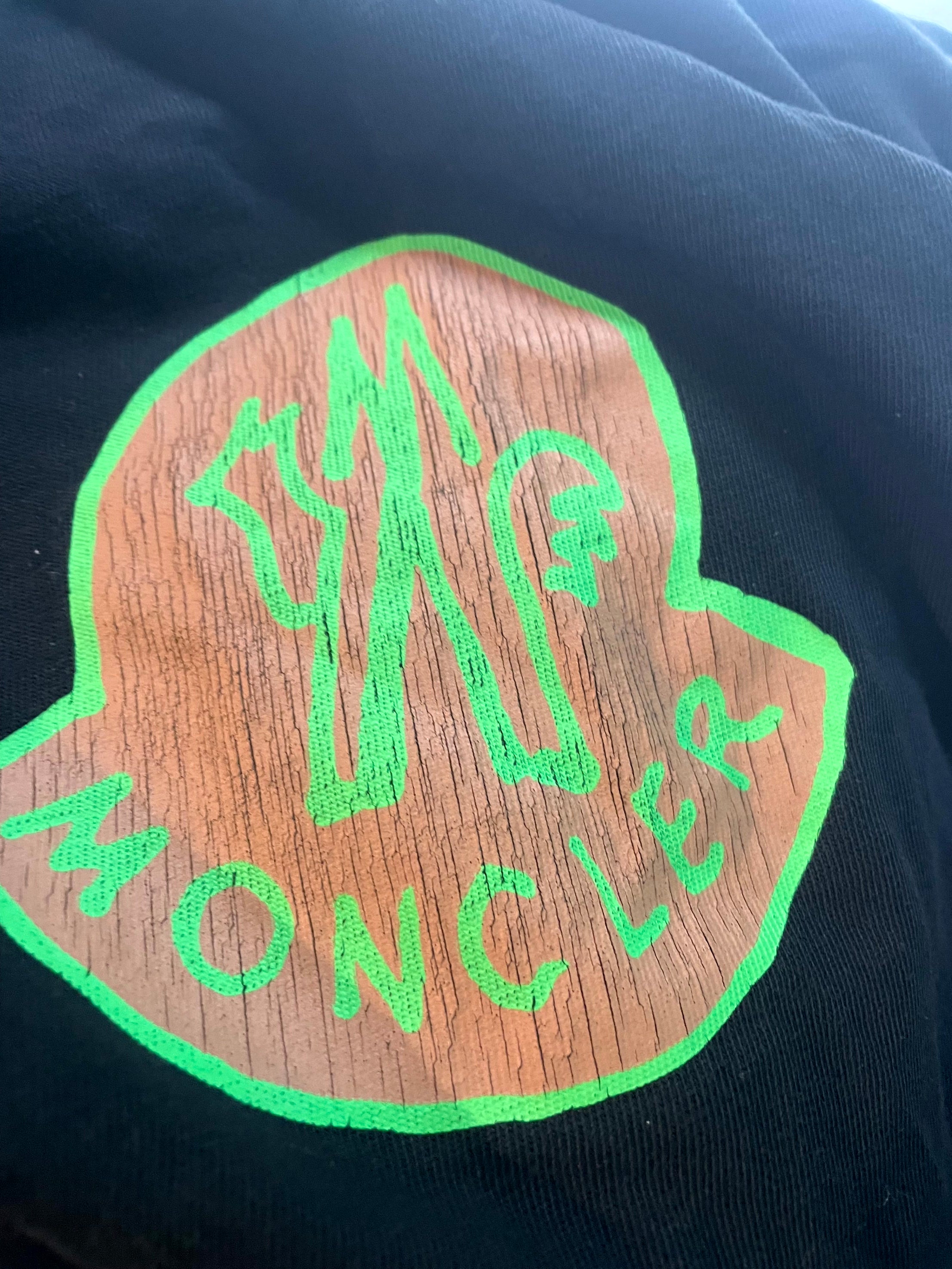 Moncler Logo LS  Brown & Green Shirt