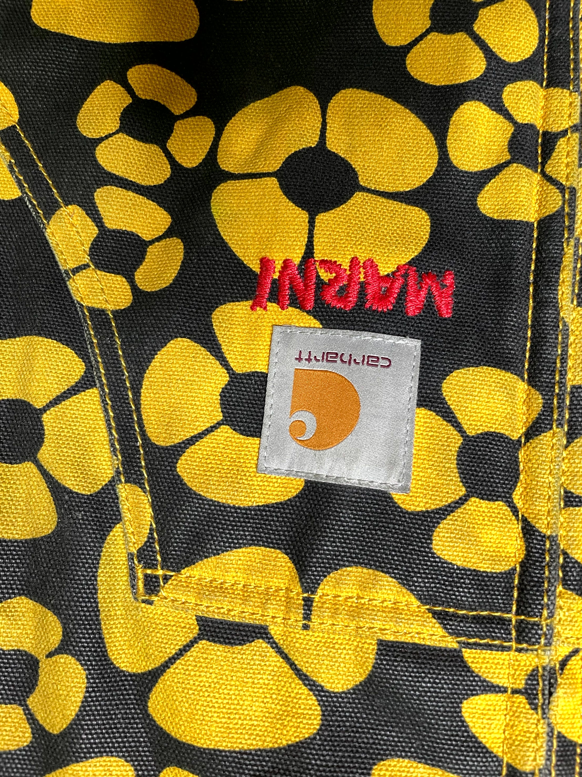 Marni Carhartt Black & Yellow Jacket
