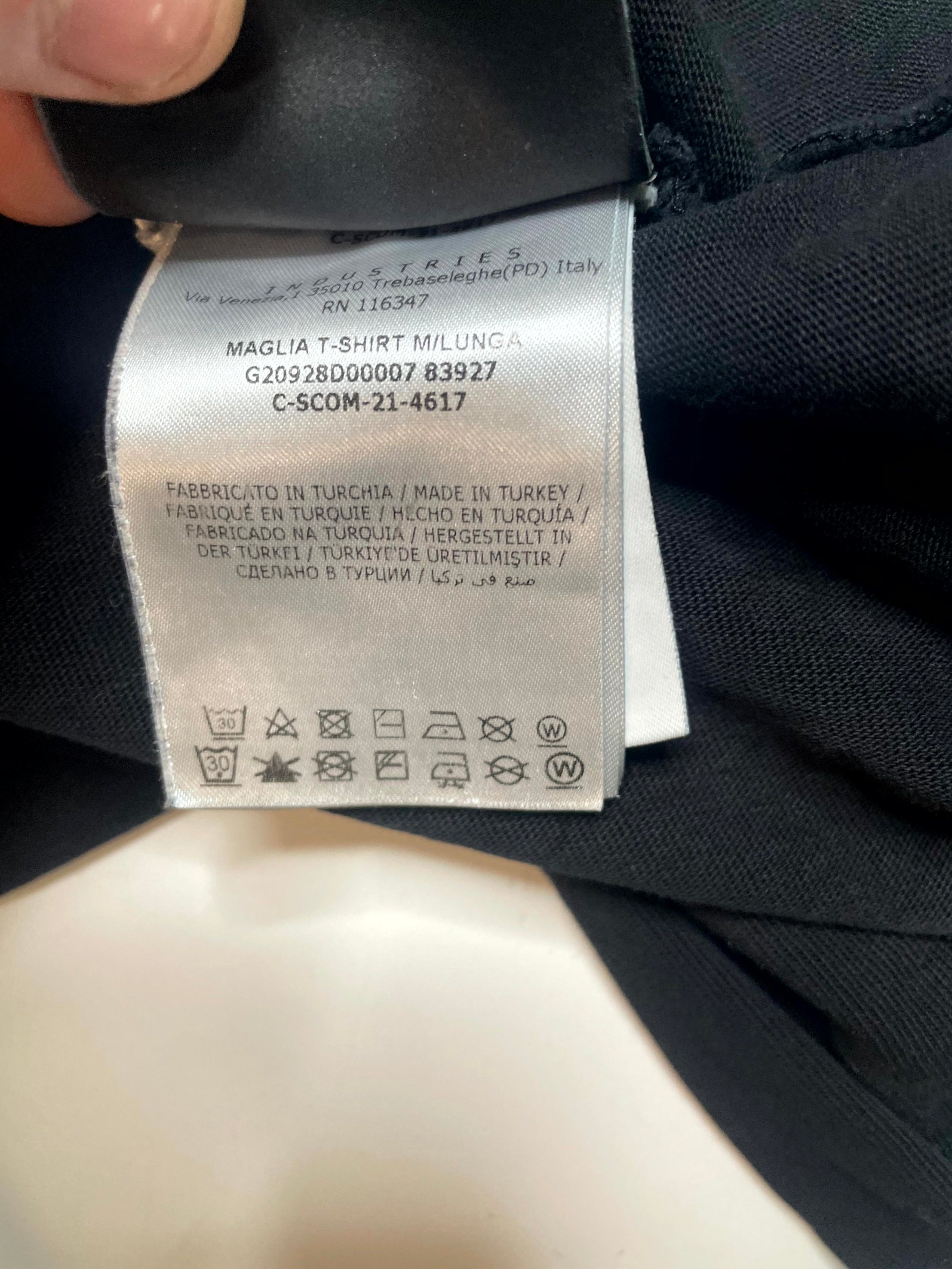 Moncler Logo LS  Brown & Green Shirt