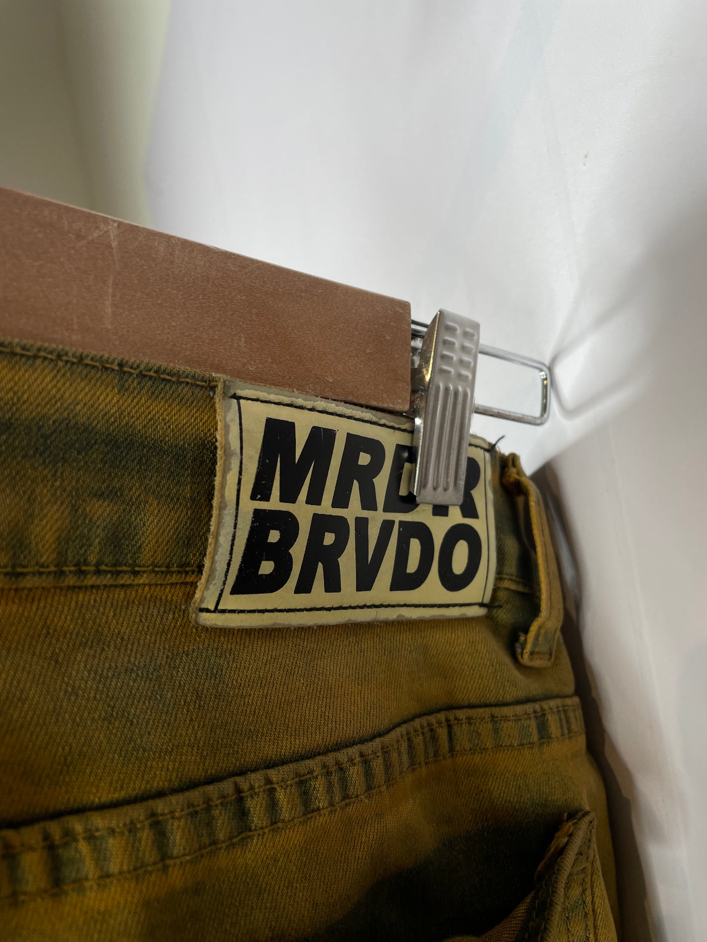 WDW Rust Sculture Jeans