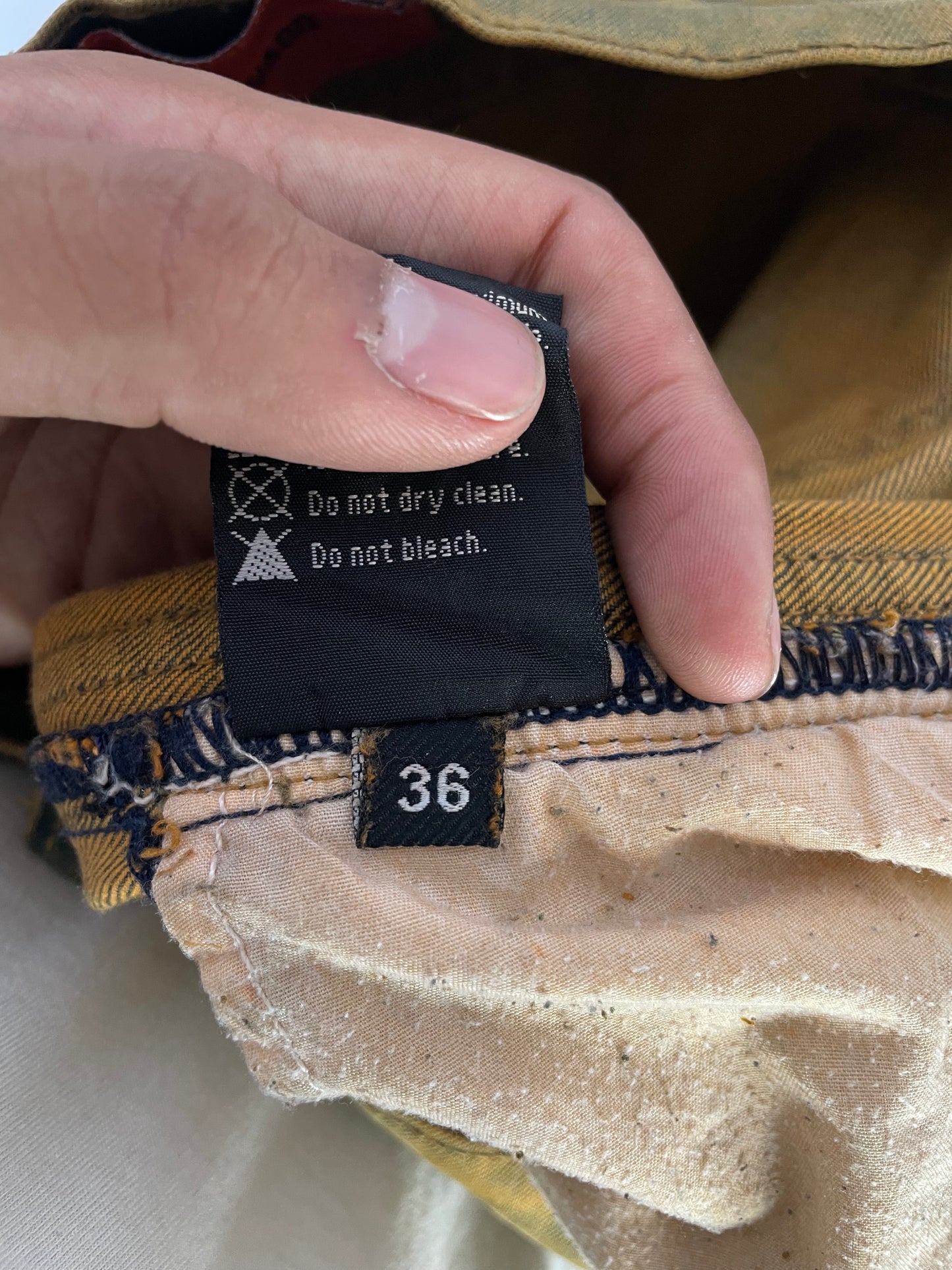 WDW Rust Sculture Jeans