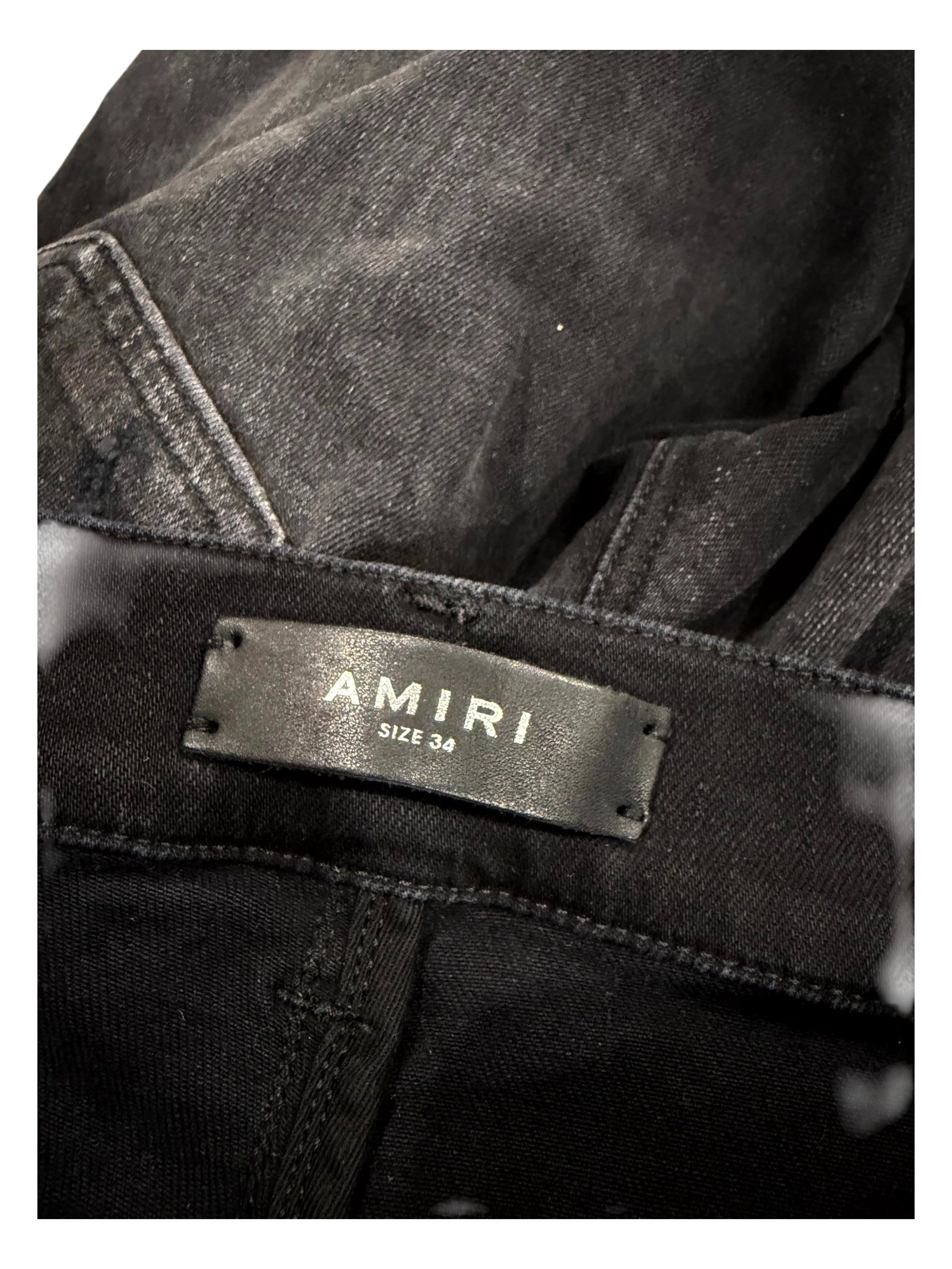 Amiri Slime MA Black Jeans