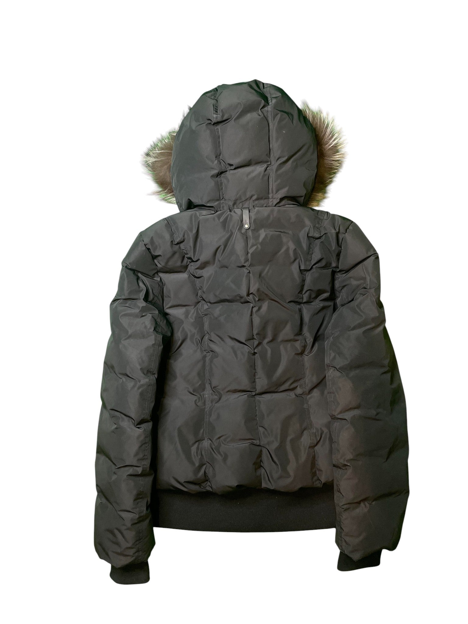Mackage Black & Grey Fur Parka Jacket