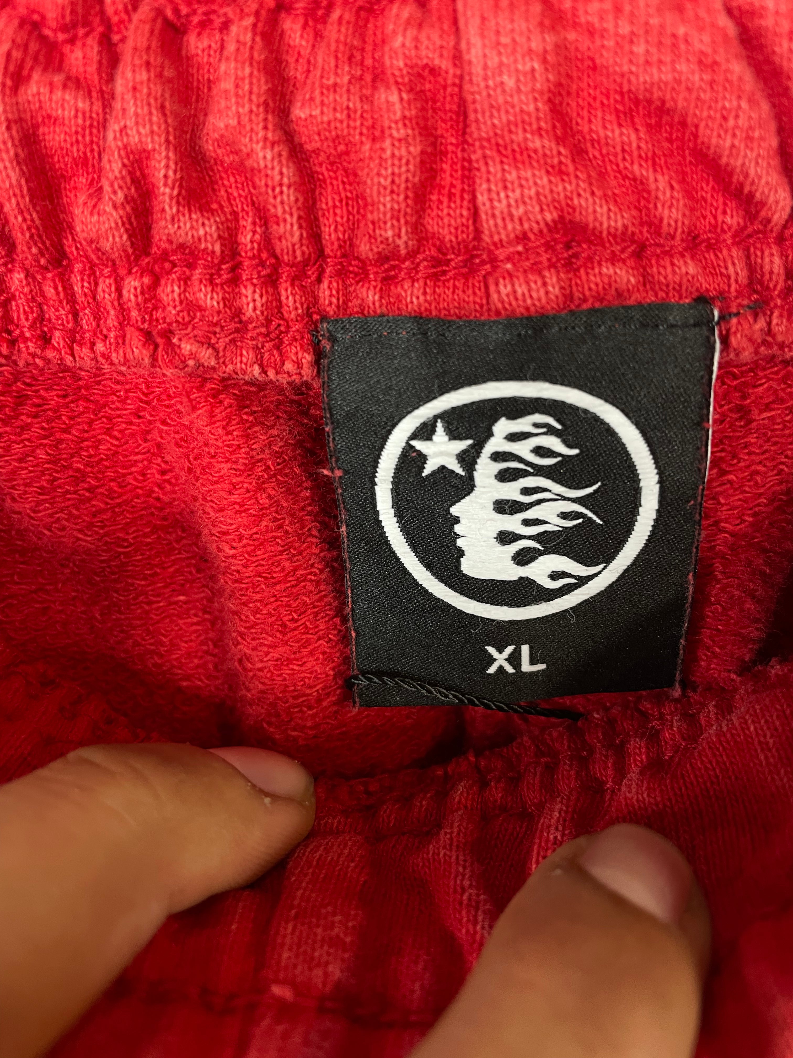 Hellstar Red Flared Sweatpants